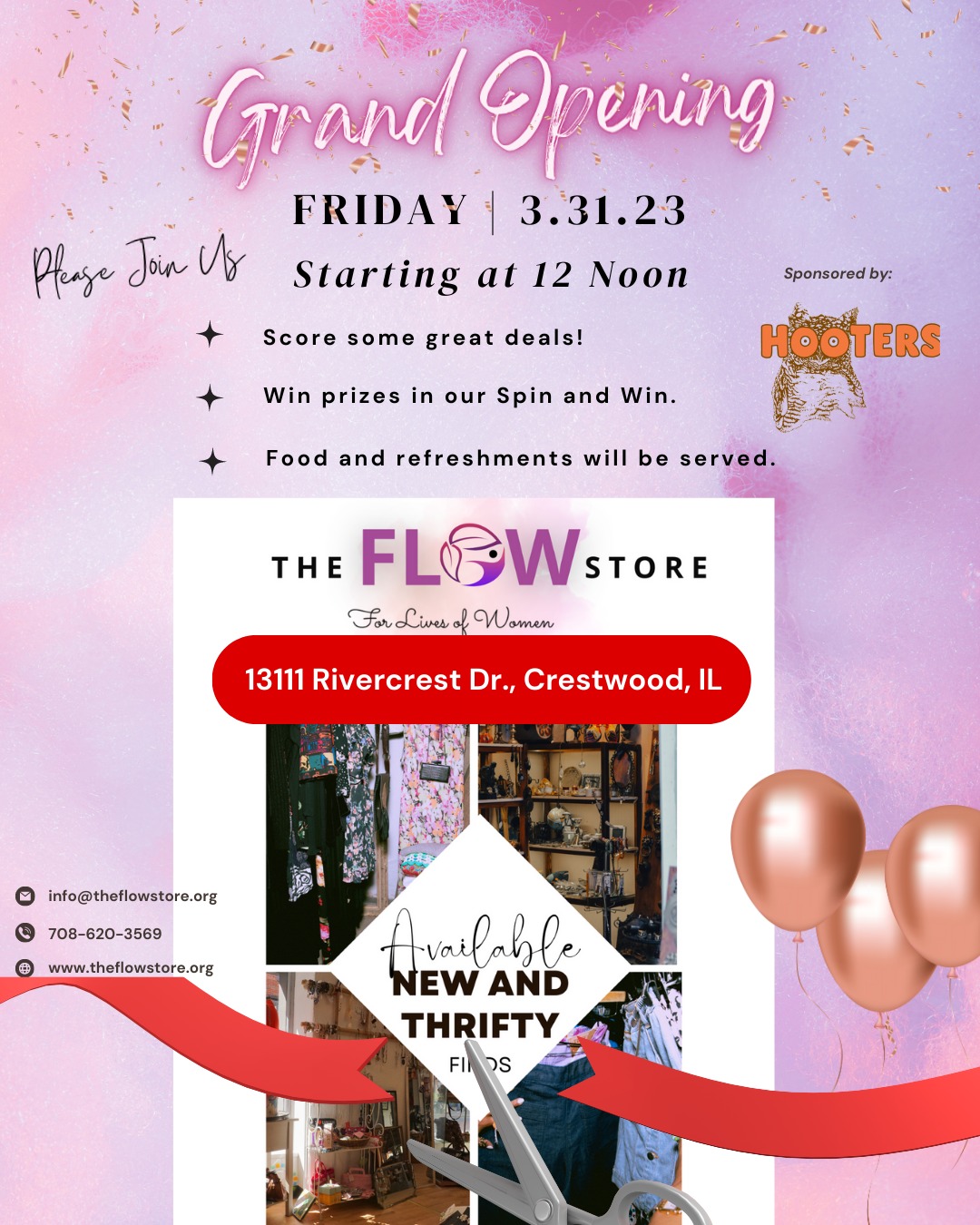 The FLOW Store - Our official grand opening is happening...