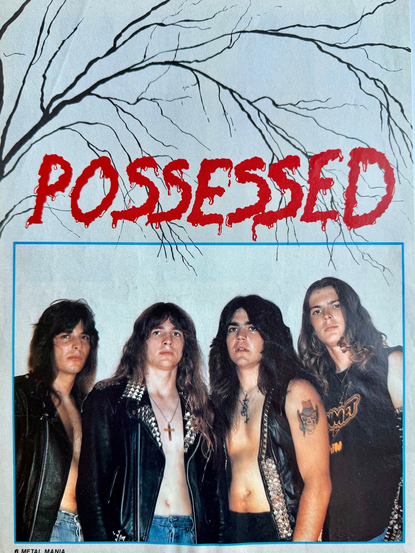 ? POSSESSED – THROWBACK ? Here