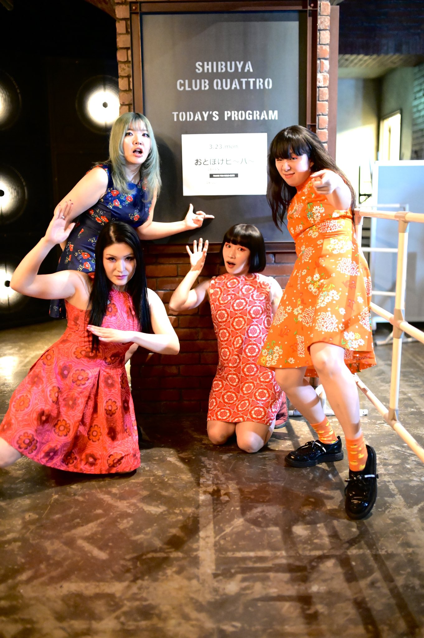 Tokyo Shibuya Club Quattro SOLD-OUT at 800 capacity while Shibuya 