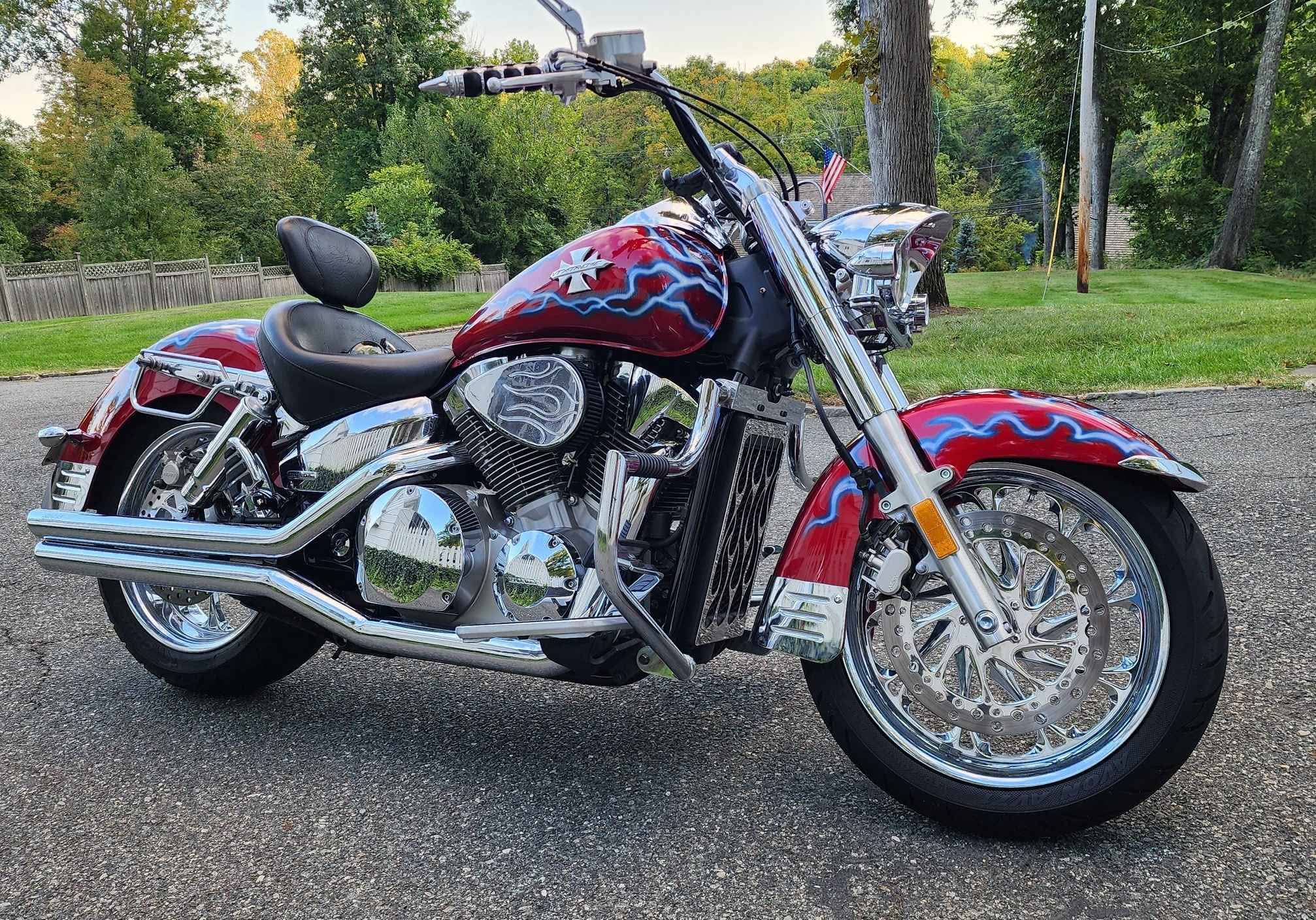 2003 Honda V-Twin Extreme Retro - VTX1300S Custom Motorcycle - Posters ...