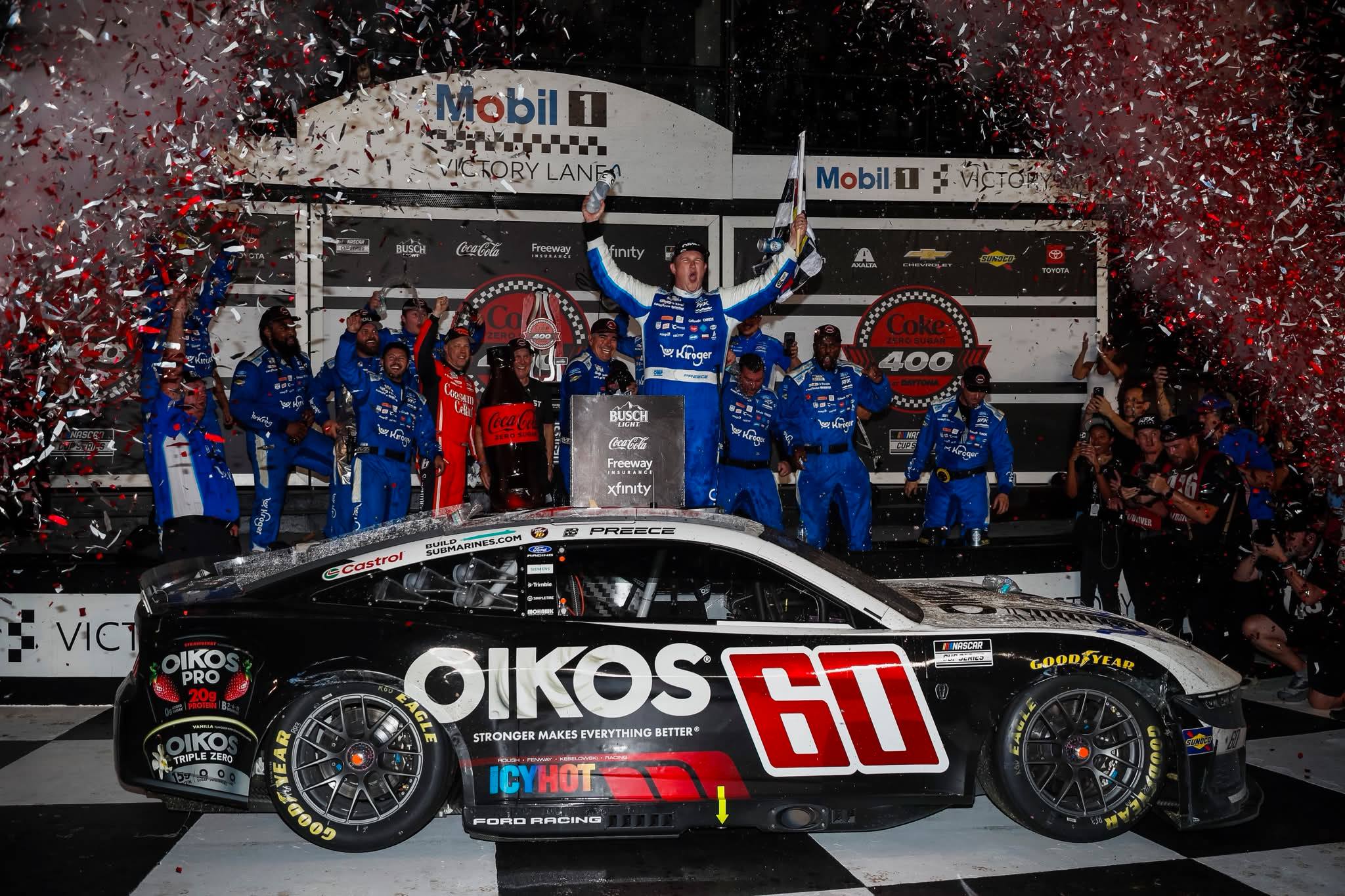 Lionel - TRICON Garage driver Corey Heim was not going to let a