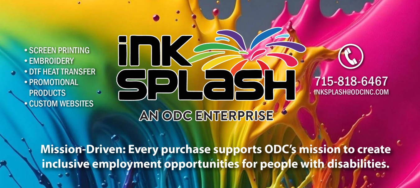 Ink Splash | Wisconsin Rapids WI