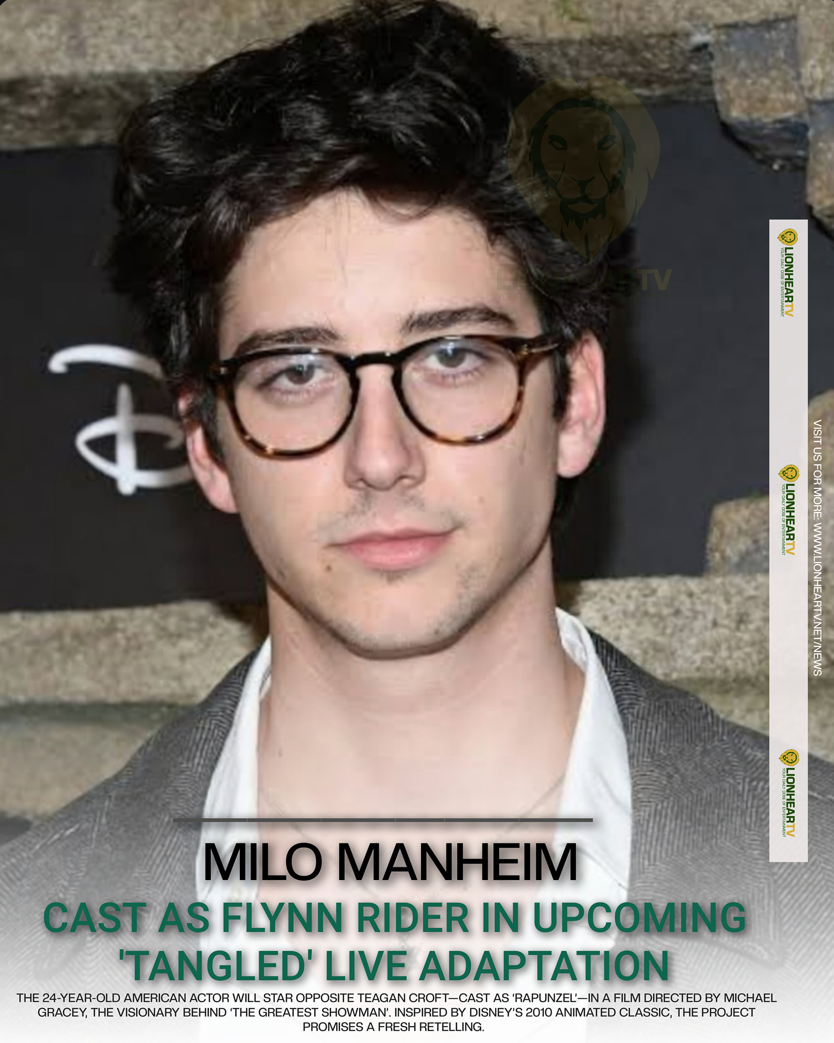 LionhearTV - ICYMI: 24-year old, American actor, Milo Manheim, has ...