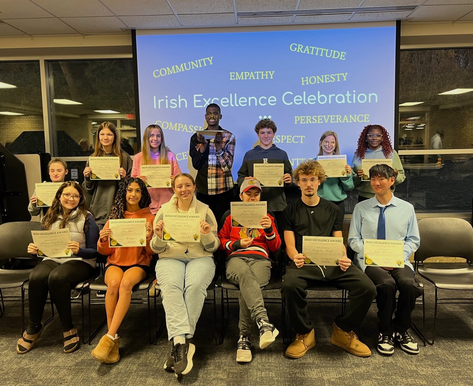 Rosemount - Each month, RHS teachers nominate students who embody the ...
