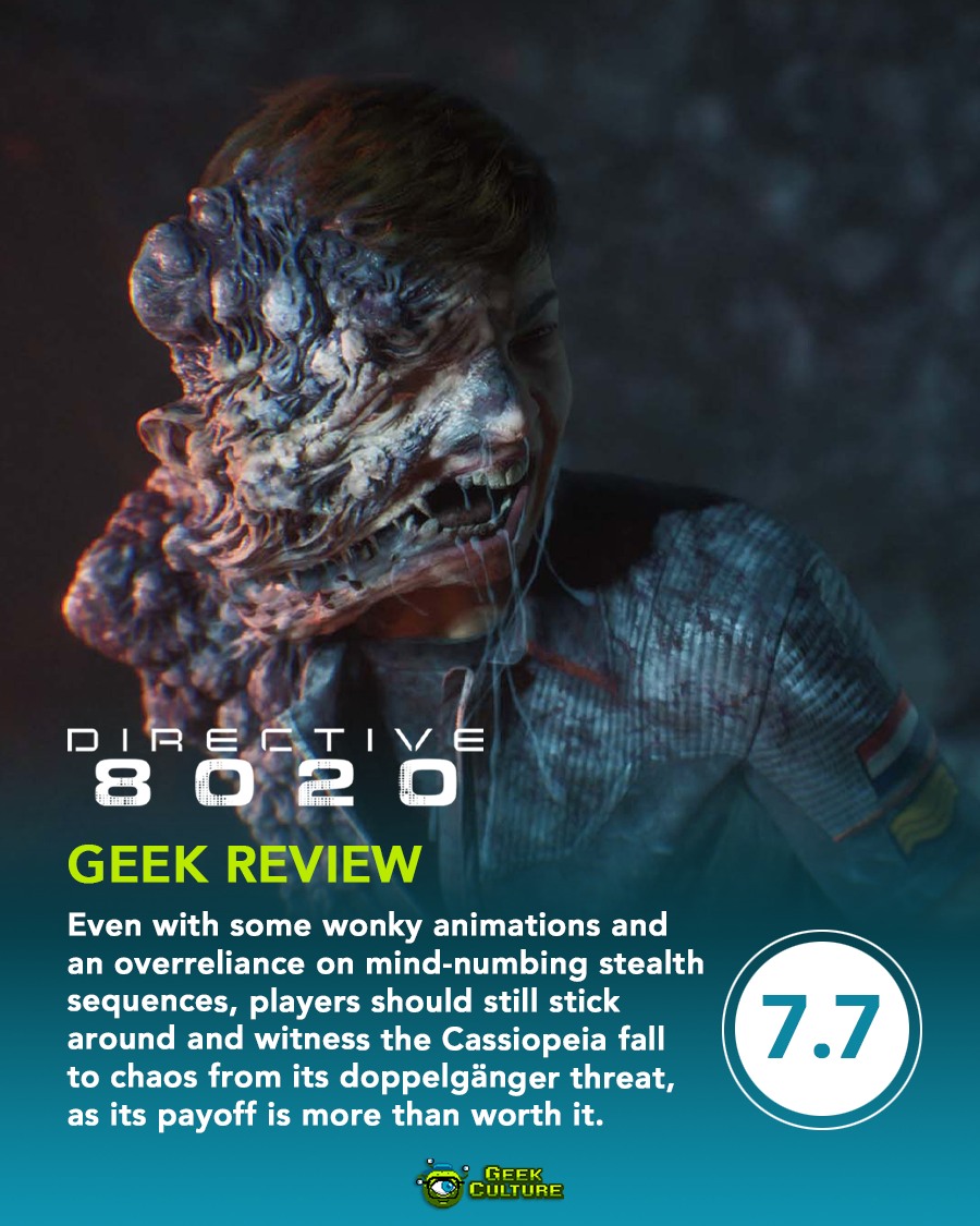 Directive 8020 might suffer from some wonky animations and an