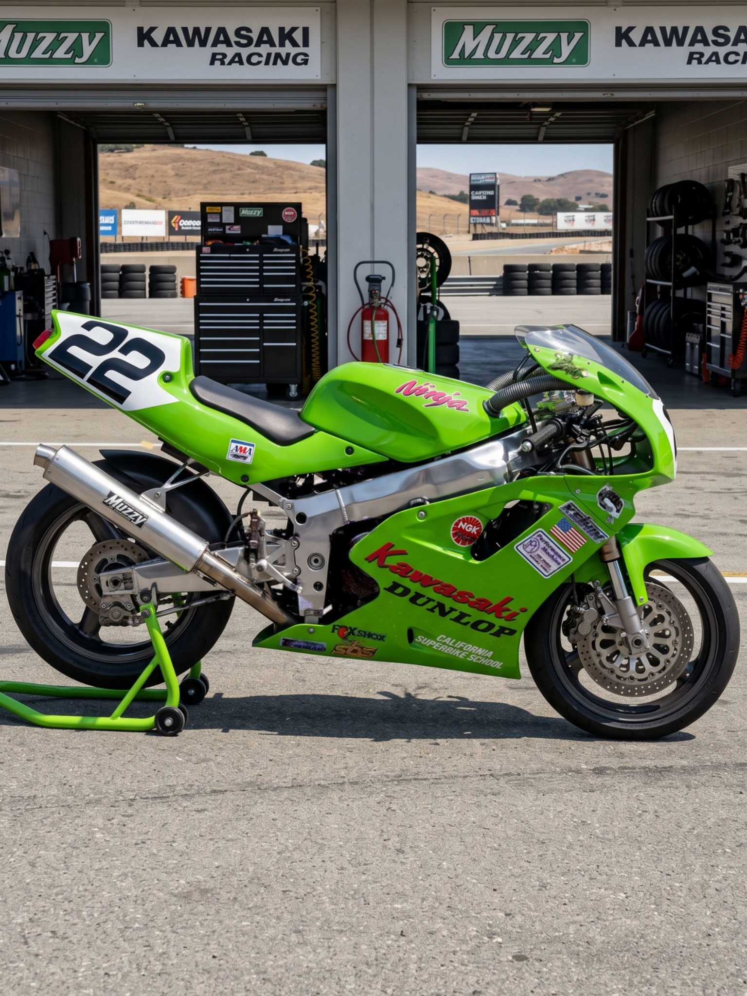 🏁 The Lime-Green Gladiator: Scott Russell's Savage 1991 Superbike