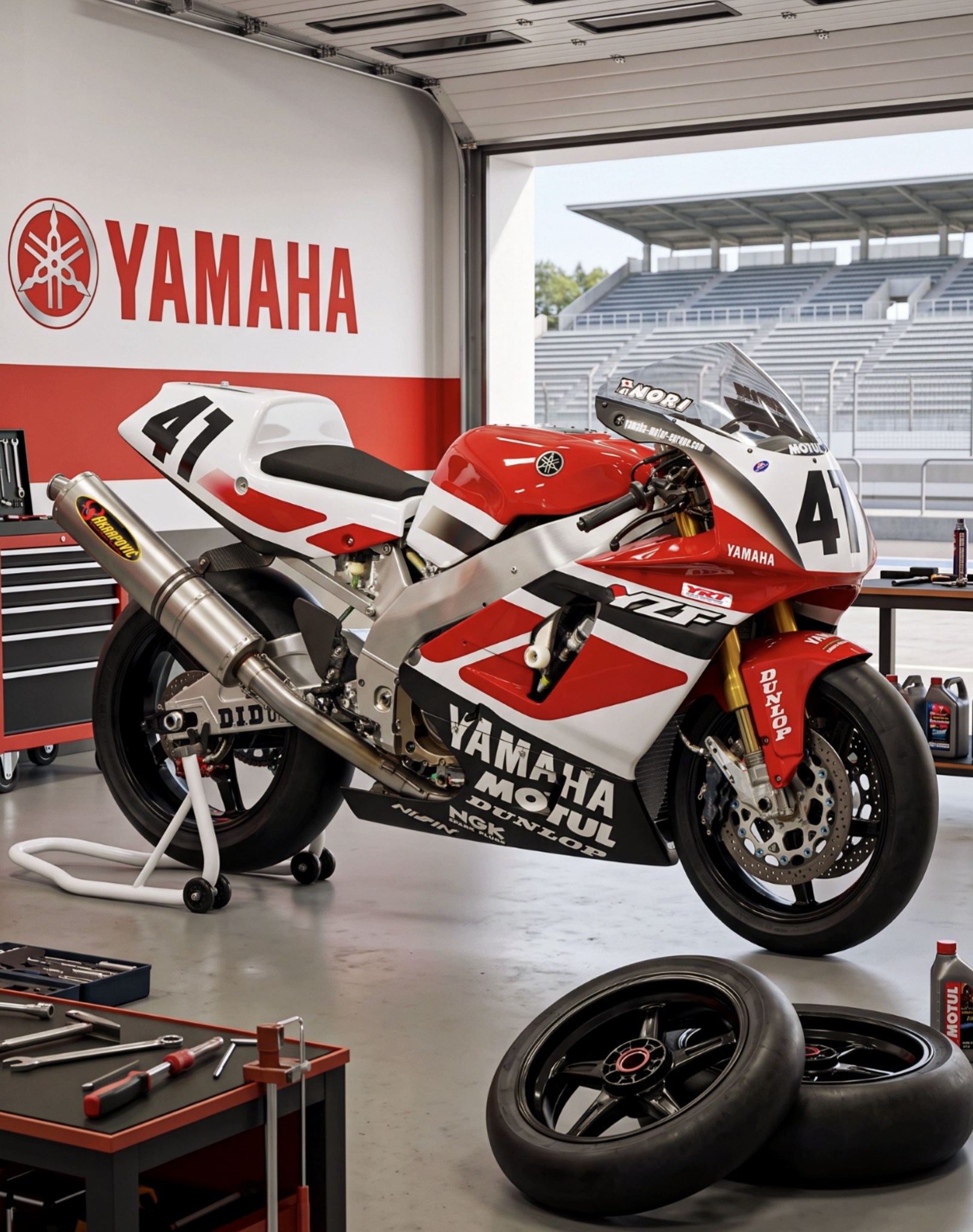 Noriyuki Haga and Yamaha YZF750's 1998 WSBK Challenge