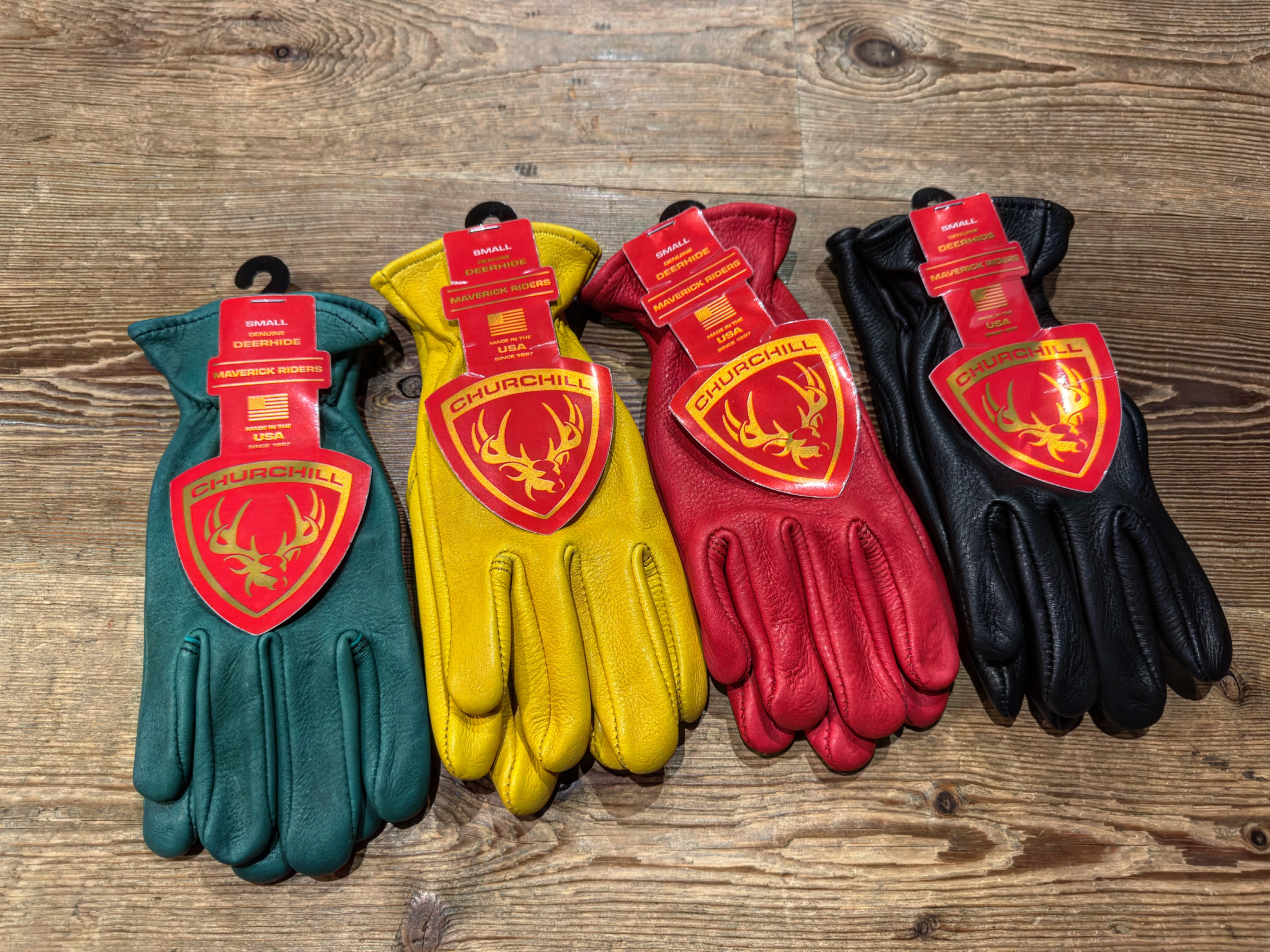 新作入荷🔥 CHURCHILL Maverick “C” Classic Deerskin Glove MADE in