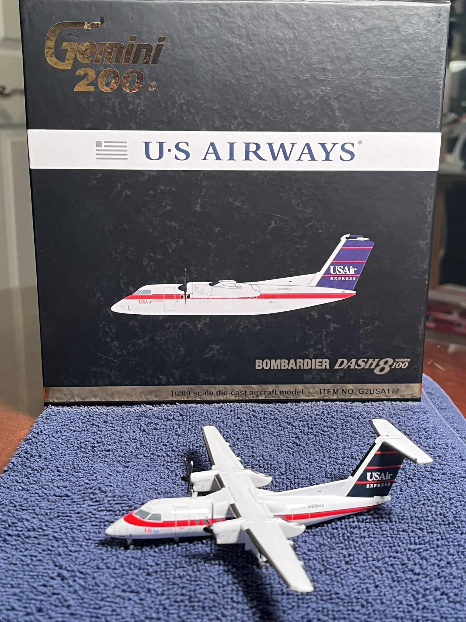 Piedmont US Air - Dash 8 100 taken in the late 1990's