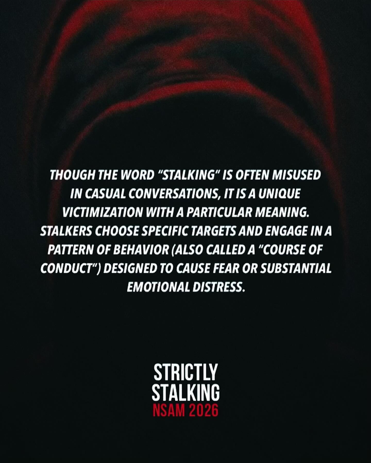 Strictly - 💡Learn more about what stalking is – and is not 📲 https ...
