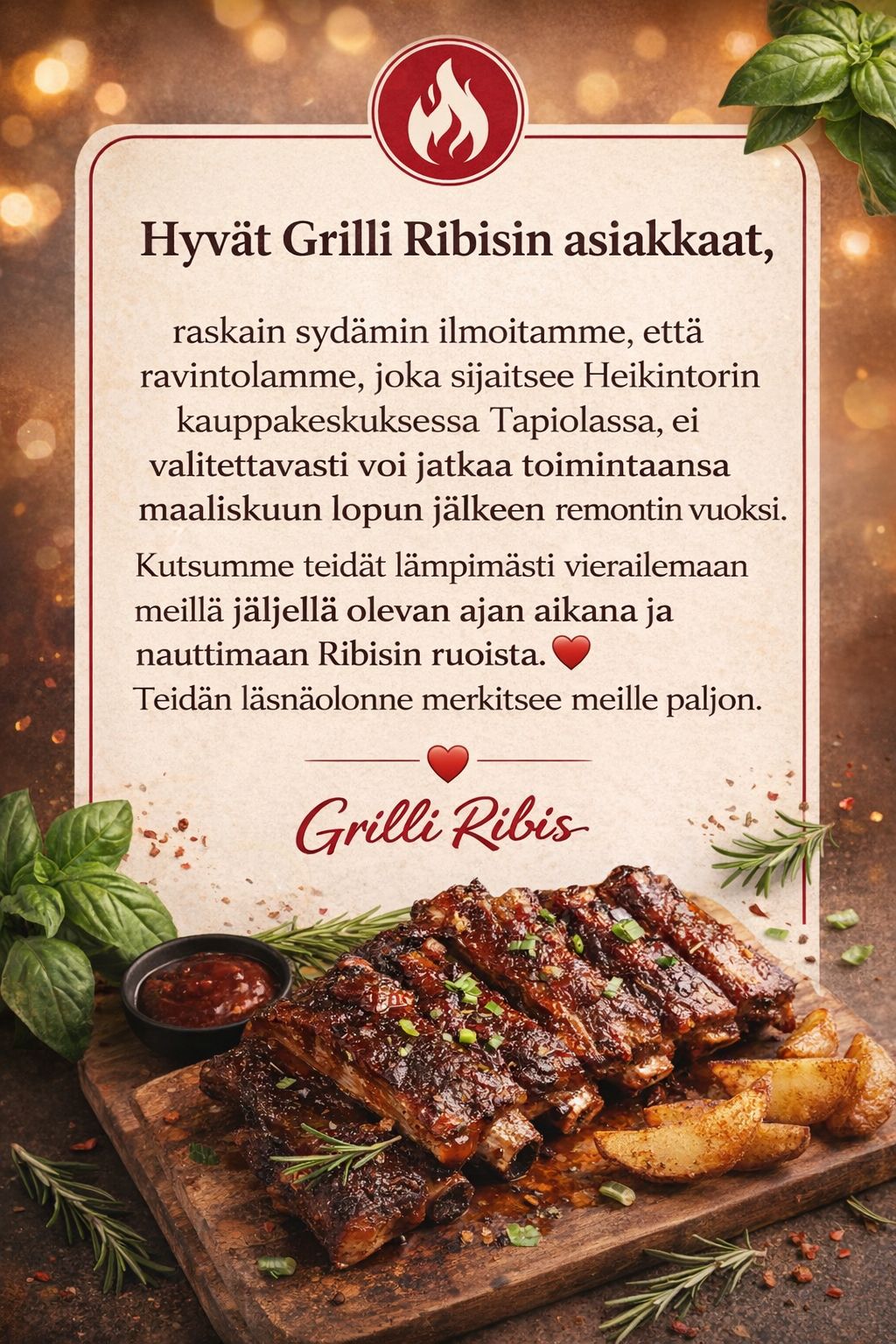 Grilli Ribis | Espoo