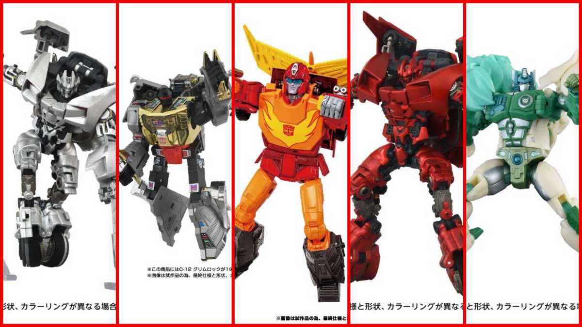 Takara Tomy Transformers MPMN Sideswipe and more official images