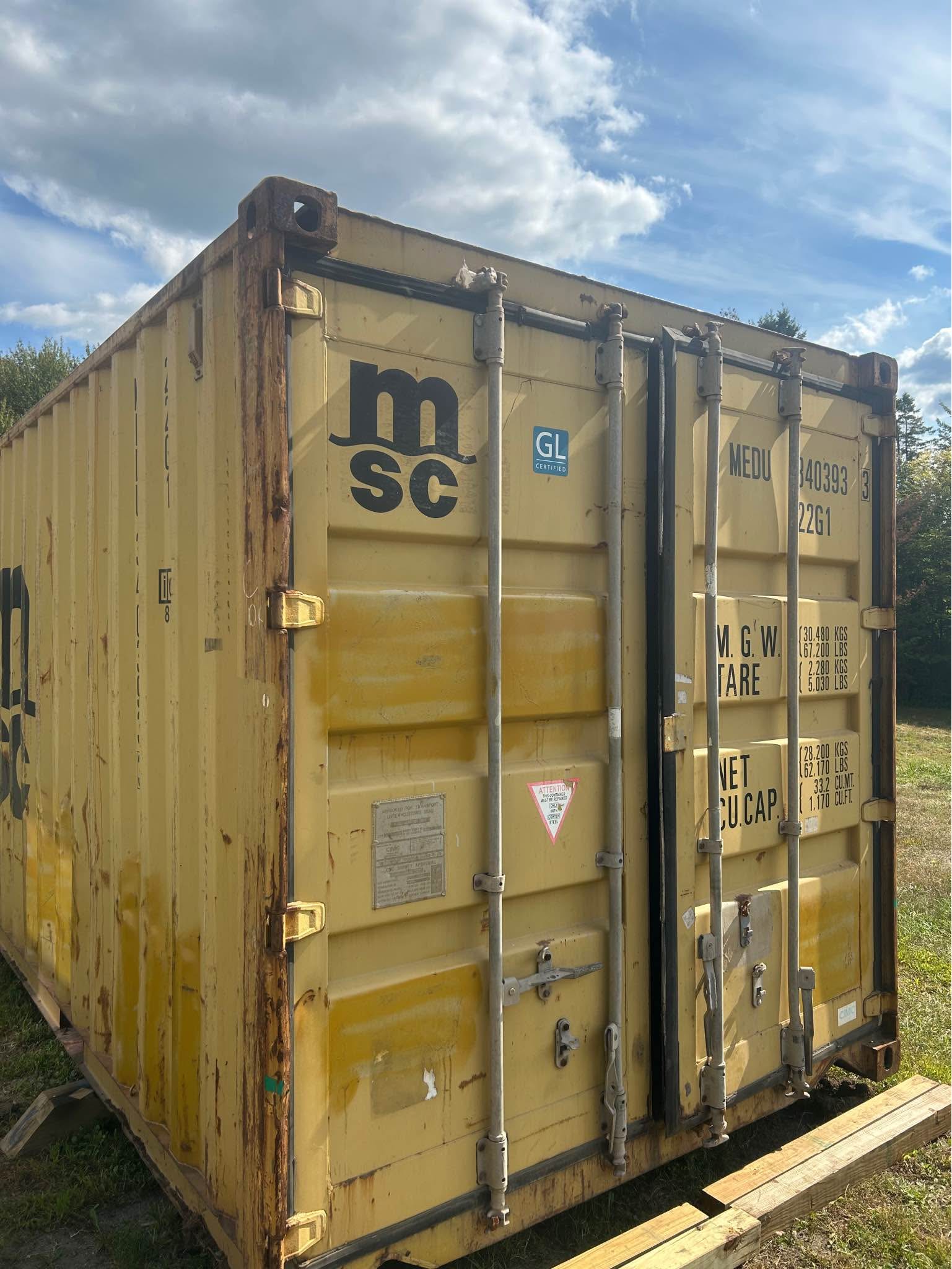 Real Man's Garage Sale Vt Nh | Used 20’ shipping container | Facebook