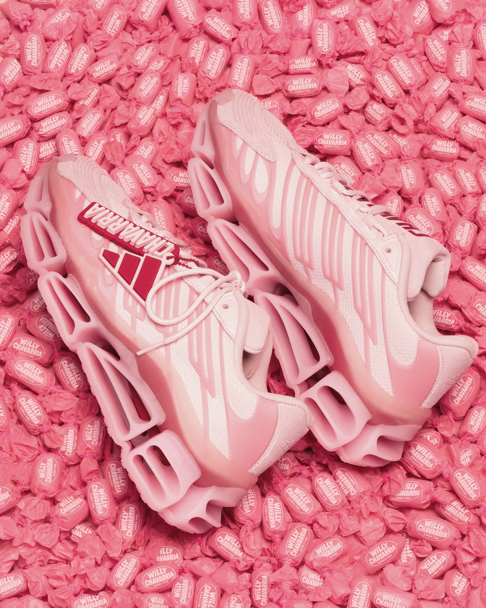Willy Chavarria goes full bubblegum pink on his latest adidas