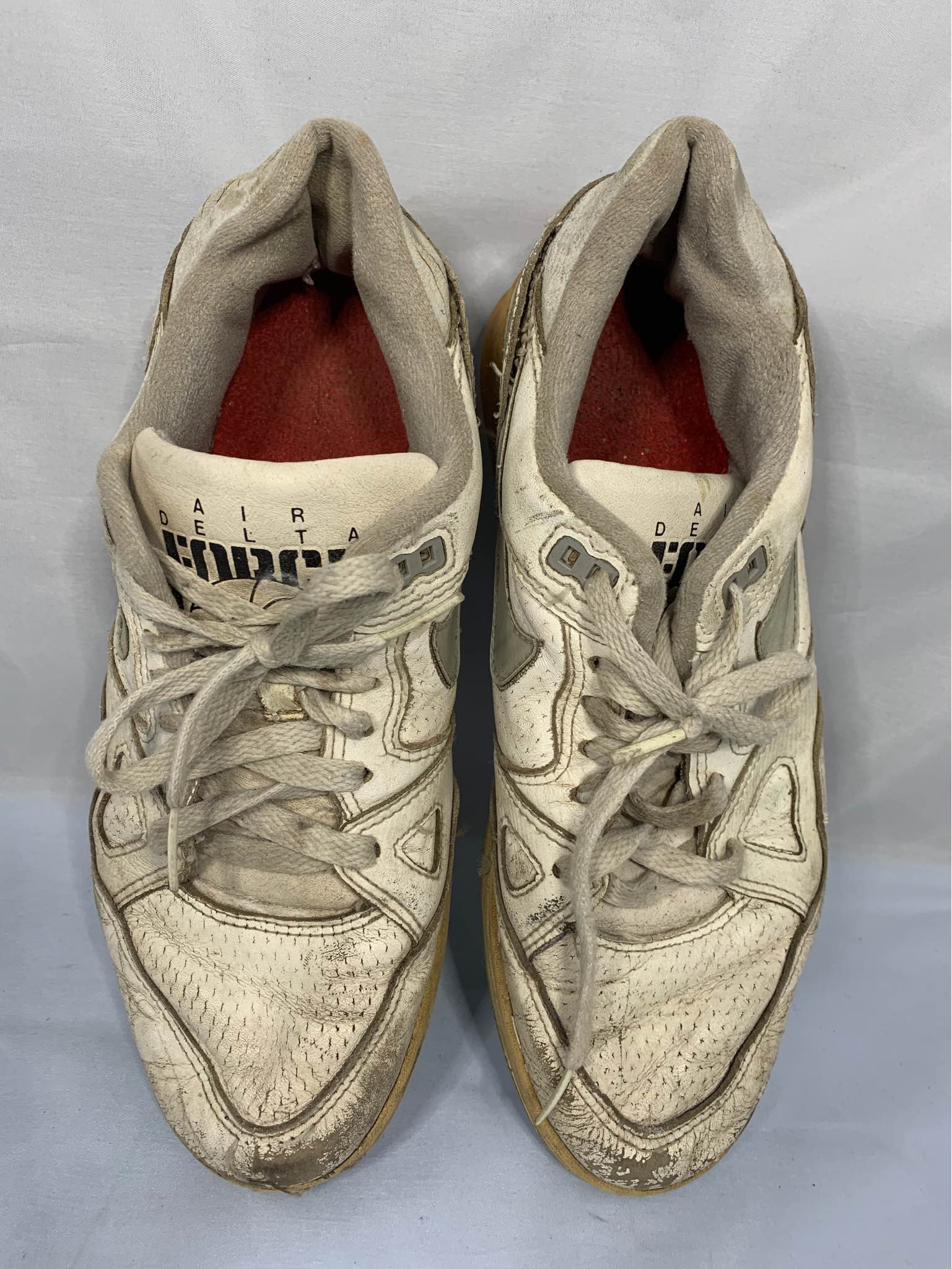 Vintage 1988 Nike Air Delta Force Low Basketball Shoes Size 9.5 ...