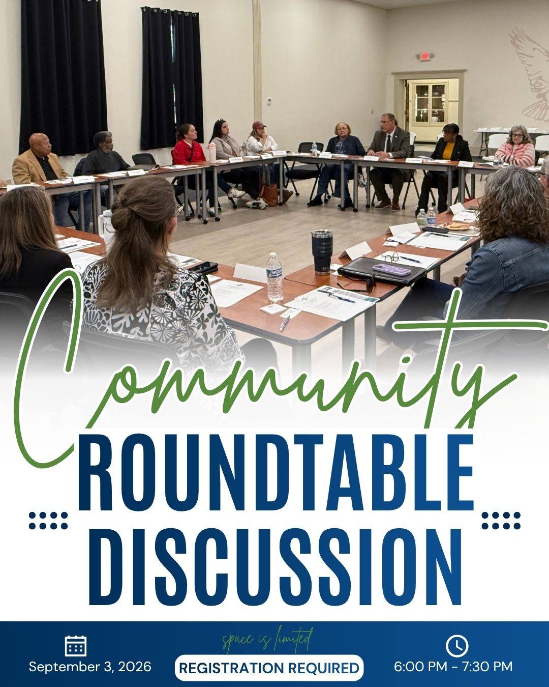 チャンス　 Goochland County community roundtable discussion September 2026