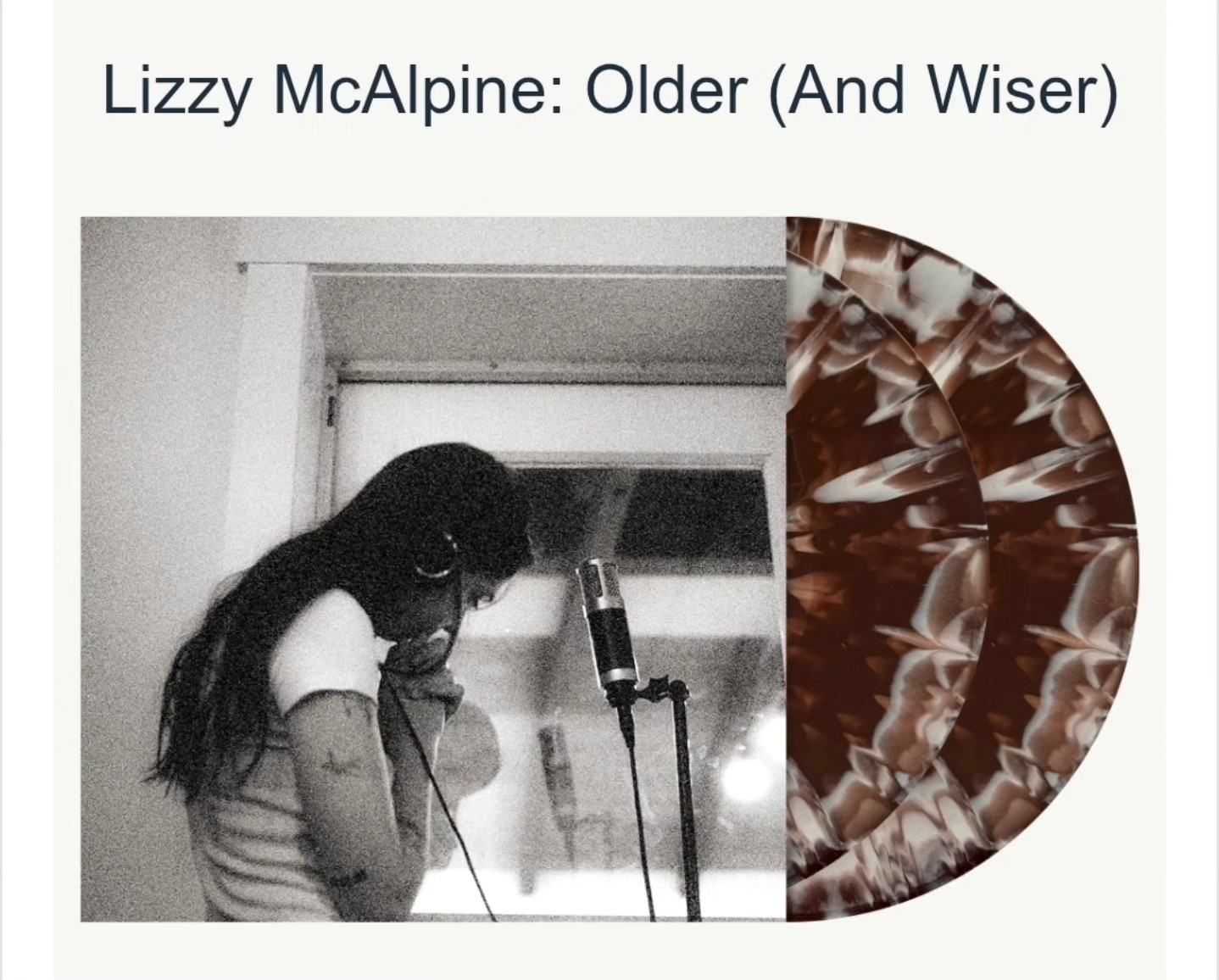 Addiction - Lizzy McAlpine - Older (And Wiser) - pressed 
