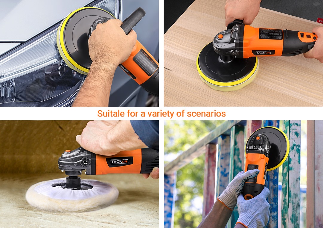 Tacklife - TACKLIFE 7-Inch Car Buffer Polisher😎 It can effectively ...
