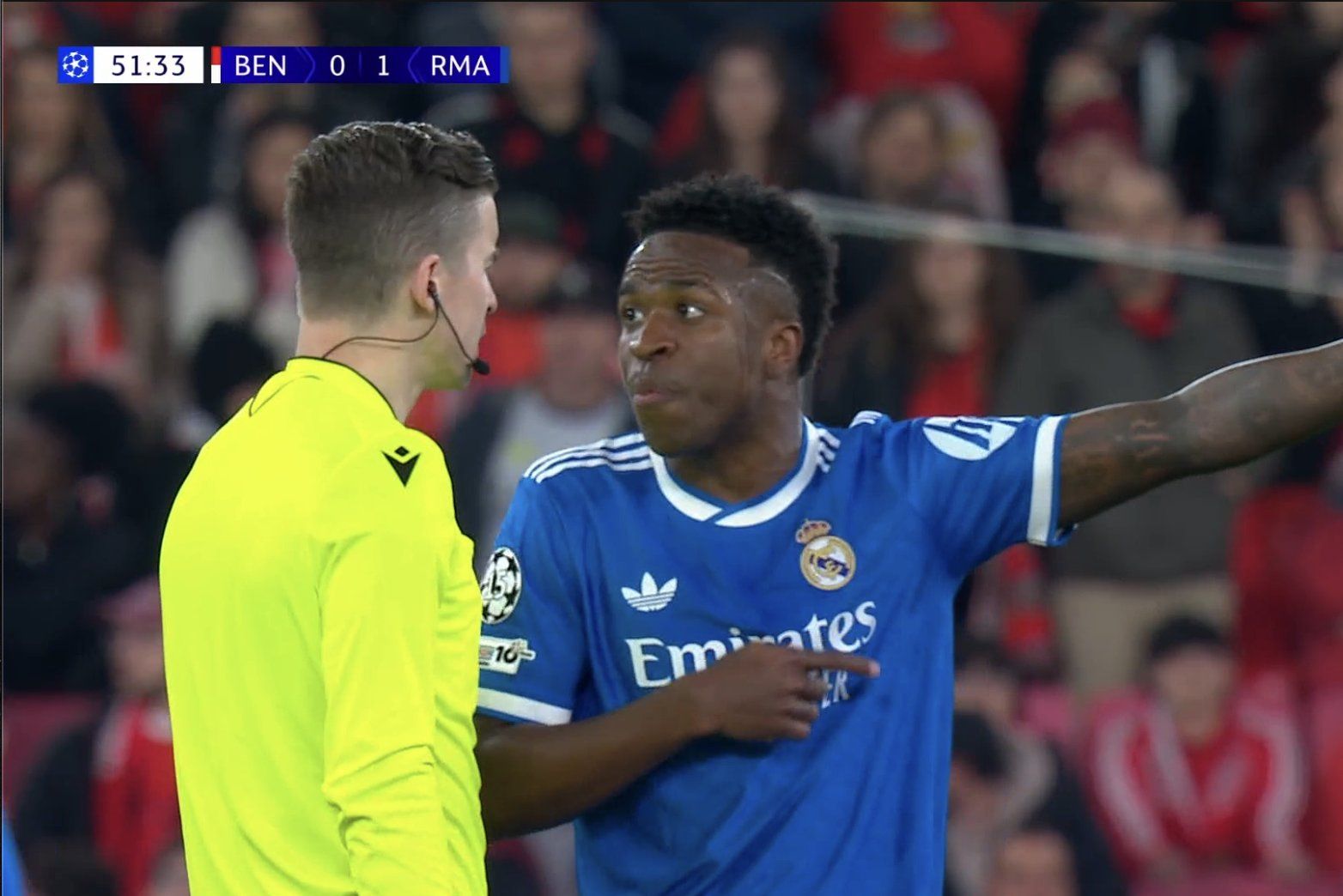 Vinícius is telling the referee that... - Derek Katey Caesar | Facebook