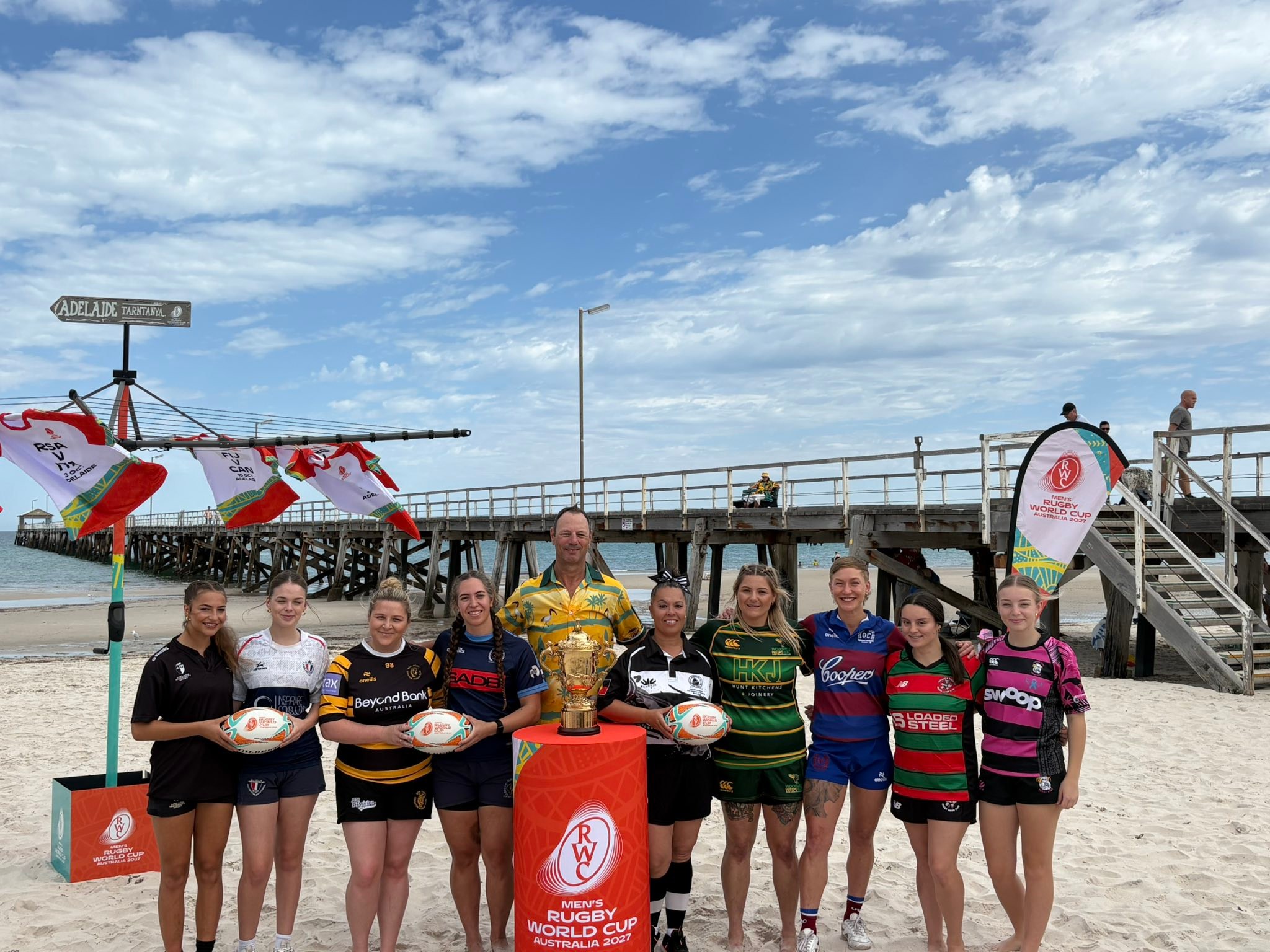 Barossa - Fantastic morning down at Semaphore Beach welcoming the Rugby ...