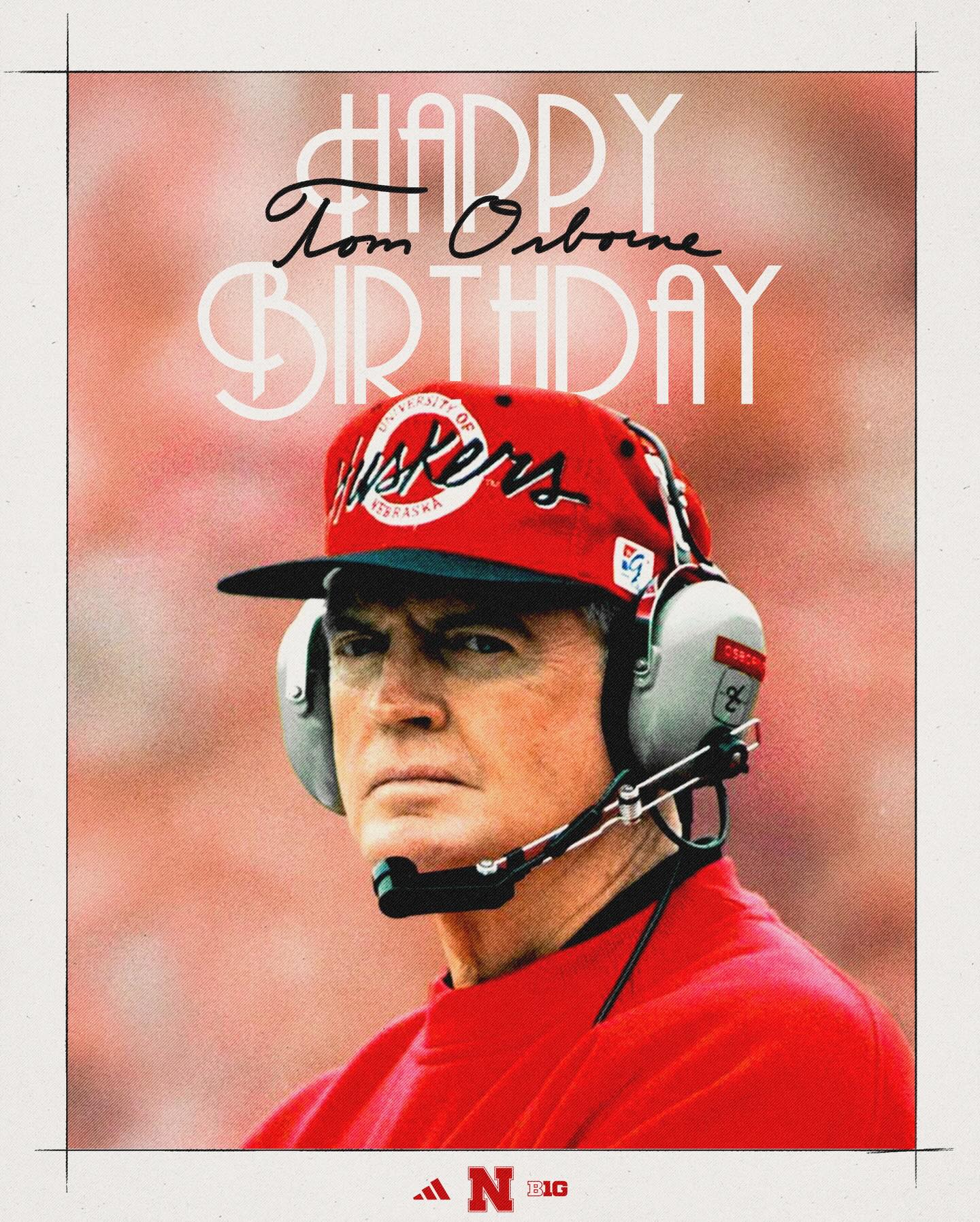 B*Y様 90s The Who　30YEARS CELEBRATING TOM Happy Birthday to the Legend himself, Tom Osborne! 🎈