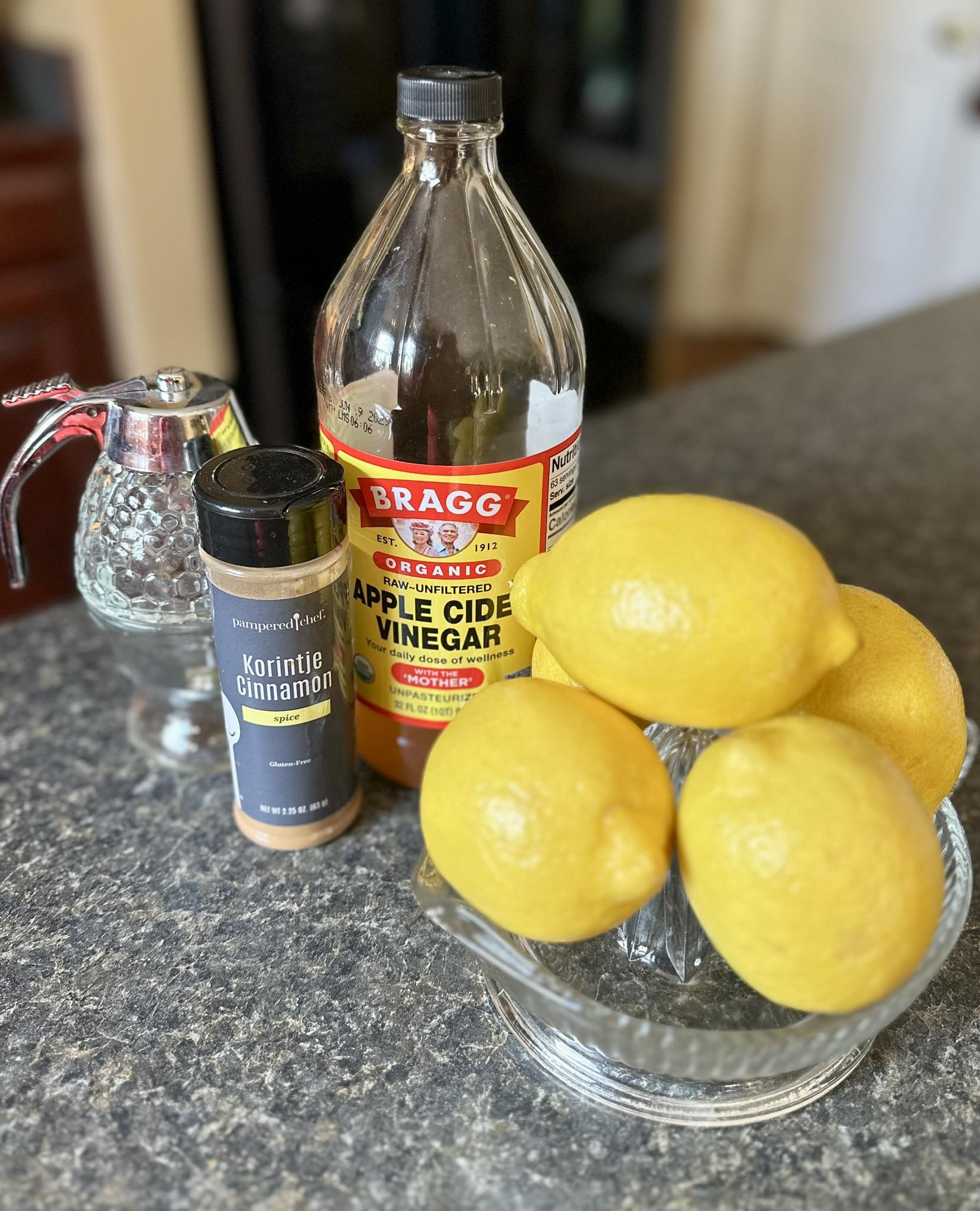 Bourbon - Sore Throat Tea (Recipe From Alison Bowles) 2 Tbsp apple