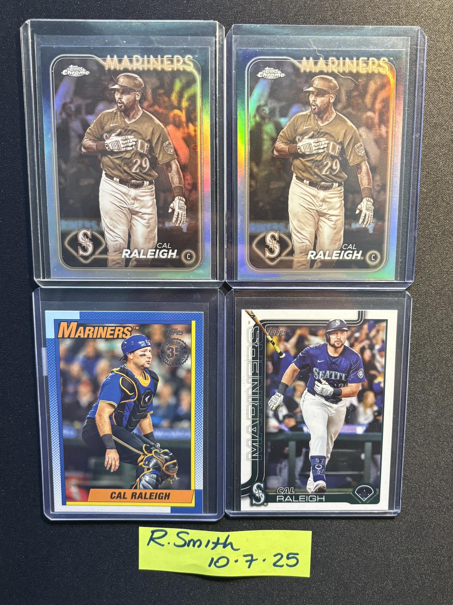 Cal Raleigh 2024 Topps Update “Autumn Tales” auto /25 300