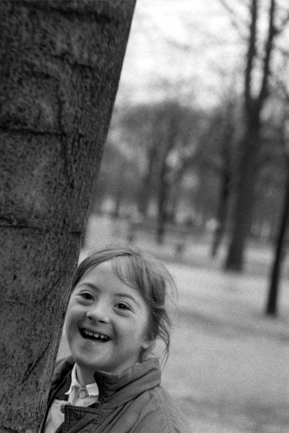 Simple - Photography by Marc Riboud Clémence in the Luxembourg Gardens ...