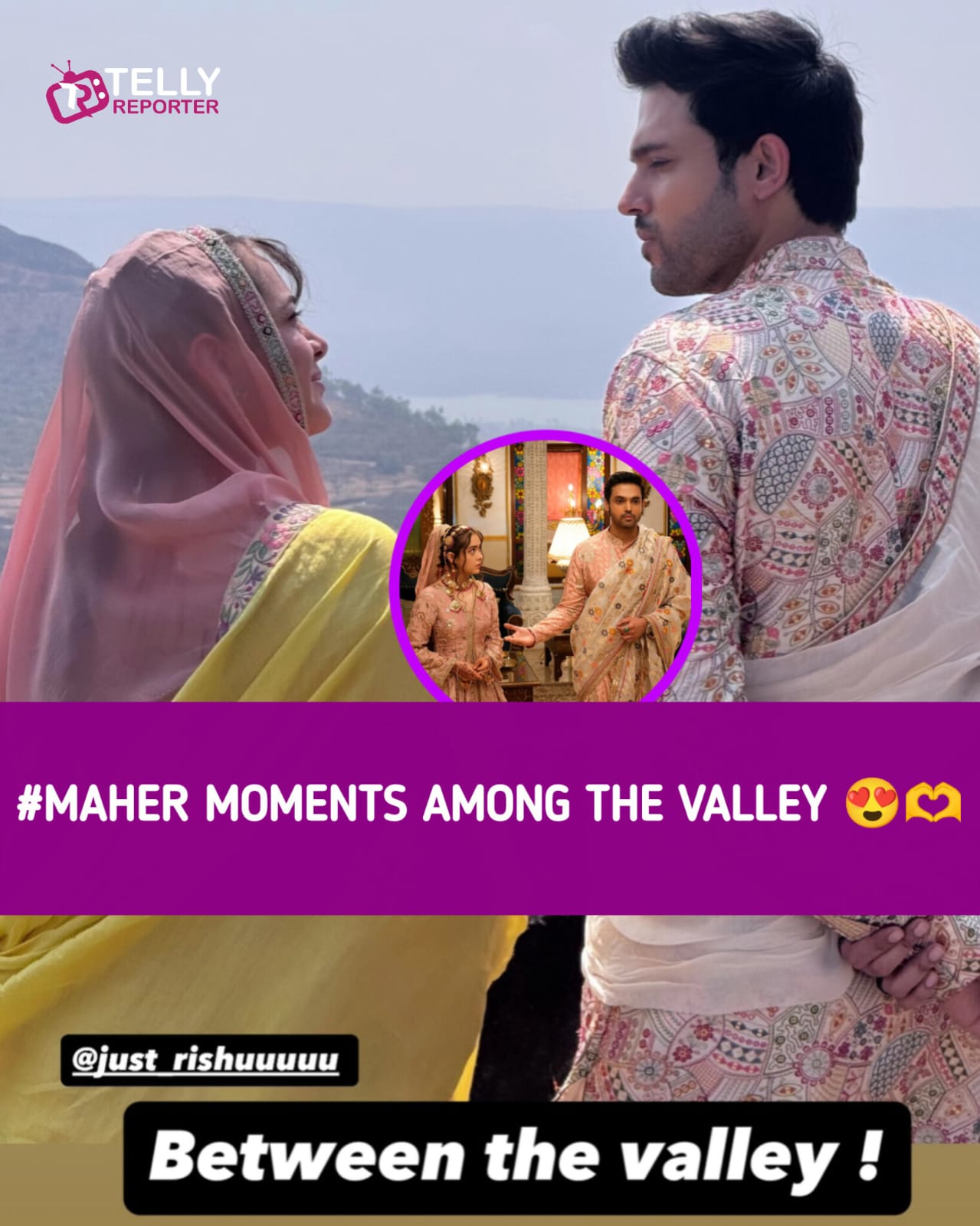 Telly - Parth Shares Romantic Maher Moments With Rishita Kothari in the ...