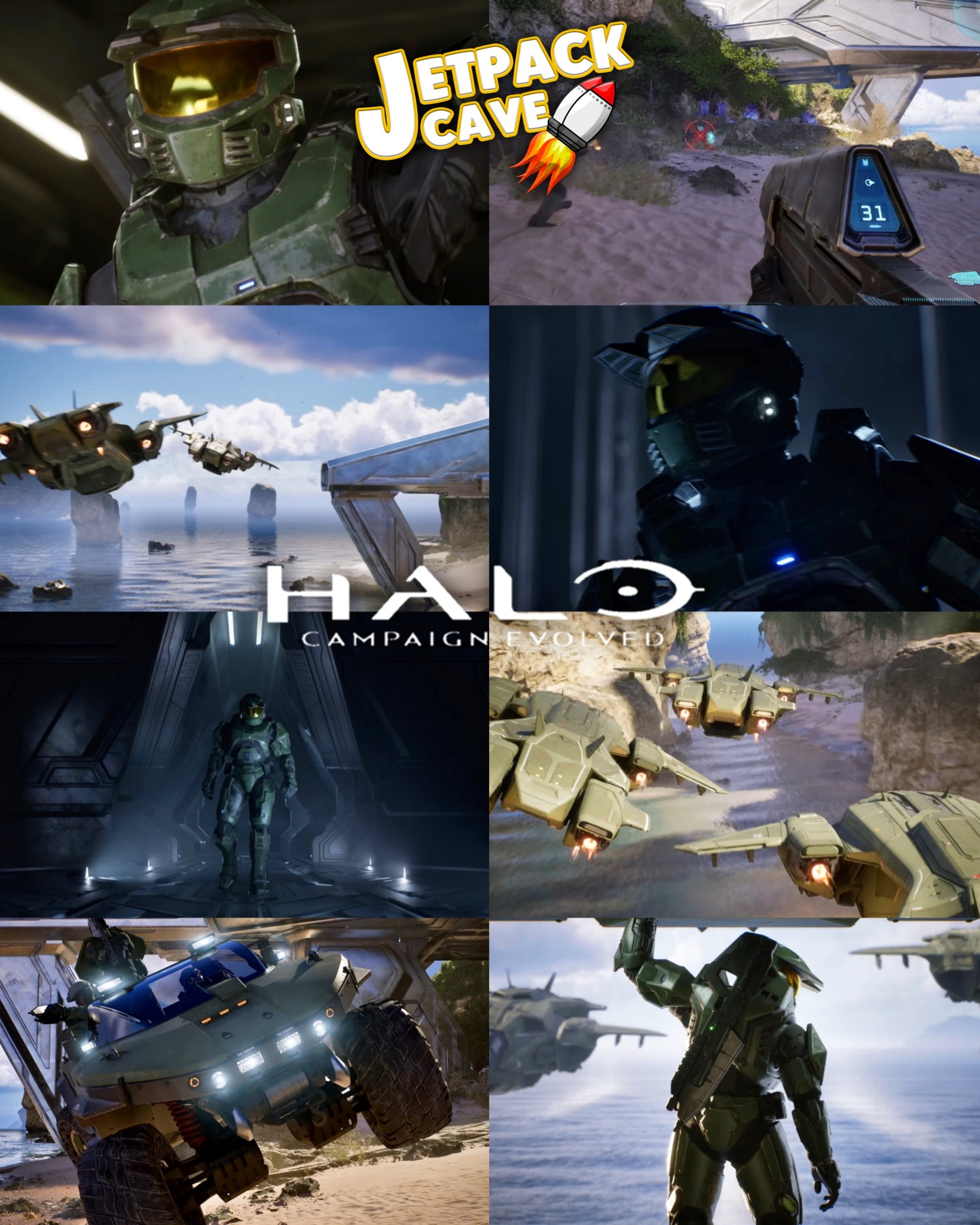 Jetpack - ¡PAREN TODO! ¡PRIMER VISTAZO A 'HALO CAMPAIGN EVOLVED ...