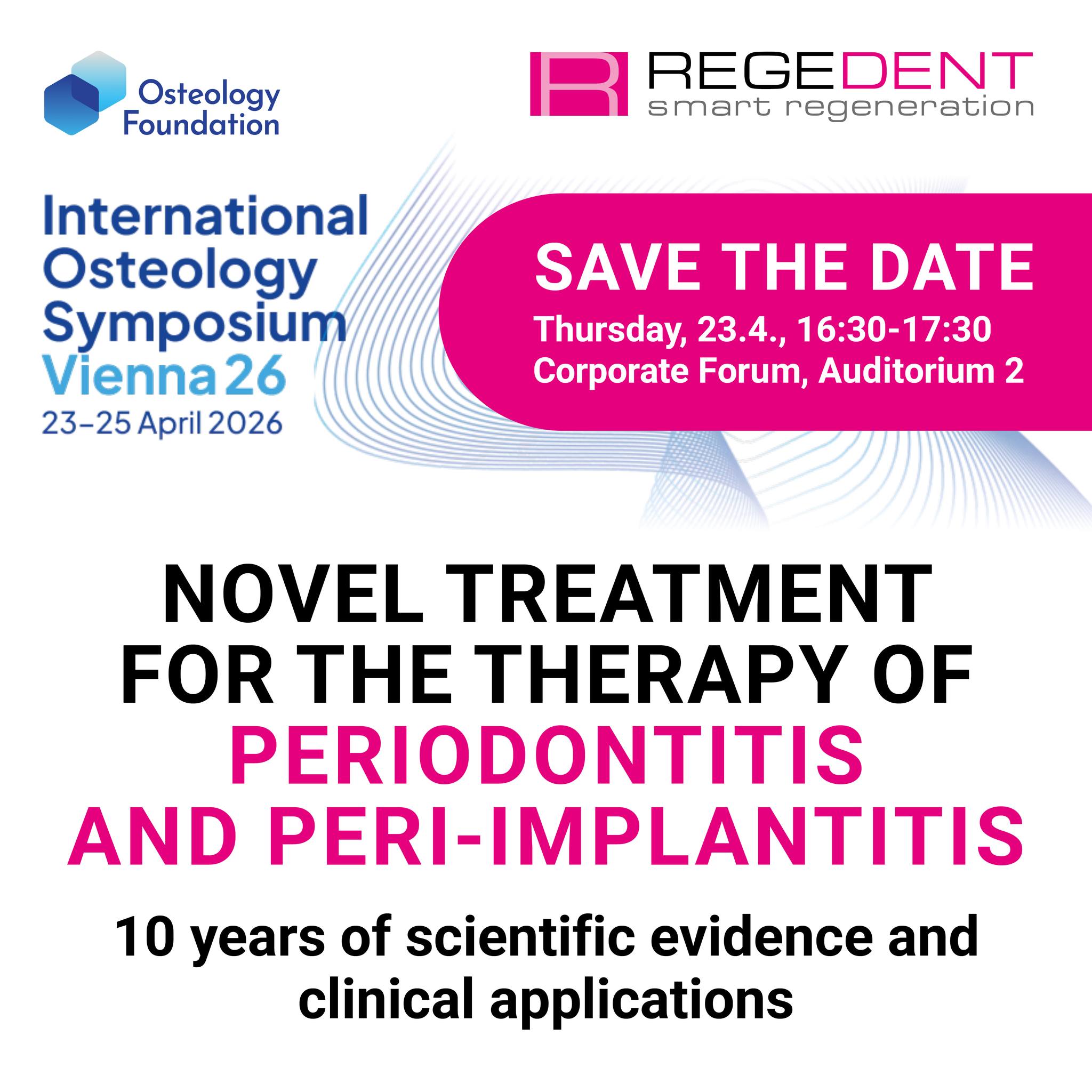 Regedent AG - 📅 Save the Date! Join us at the... | Facebook