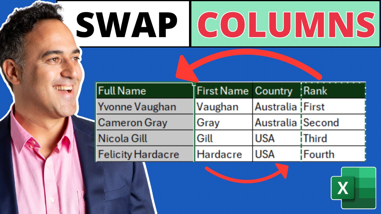 myexcelonline.com - Boost Your Excel Skills: How to Swap Columns in ...