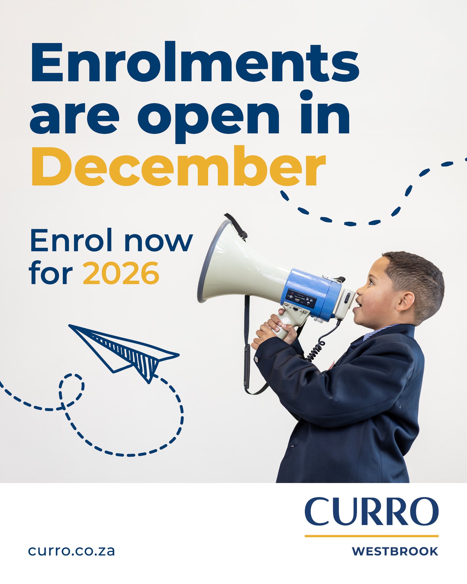 Curro - 📣 Enrolments for 2026 are open this December! Give your child ...