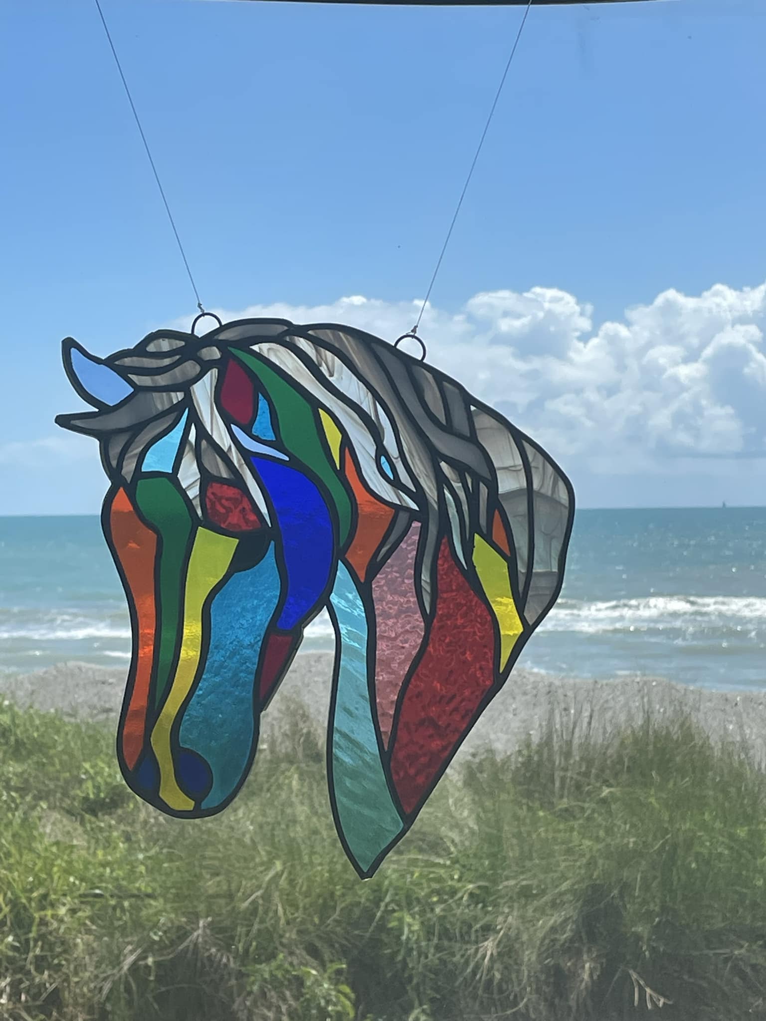 Made for a friend whose horses went over the rainbow bridge.