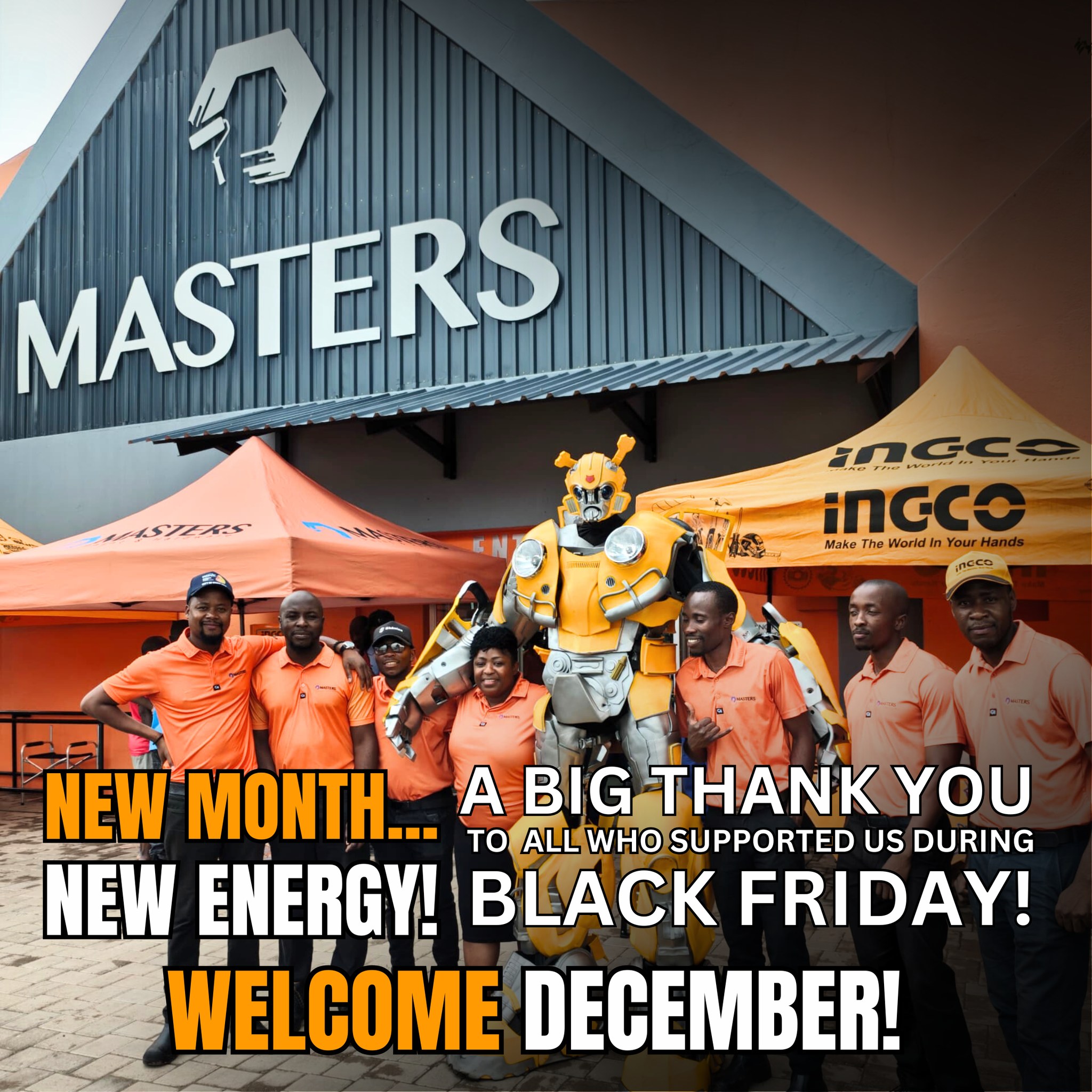 Masters - December is here, and so is the festive energy! Thank you for ...