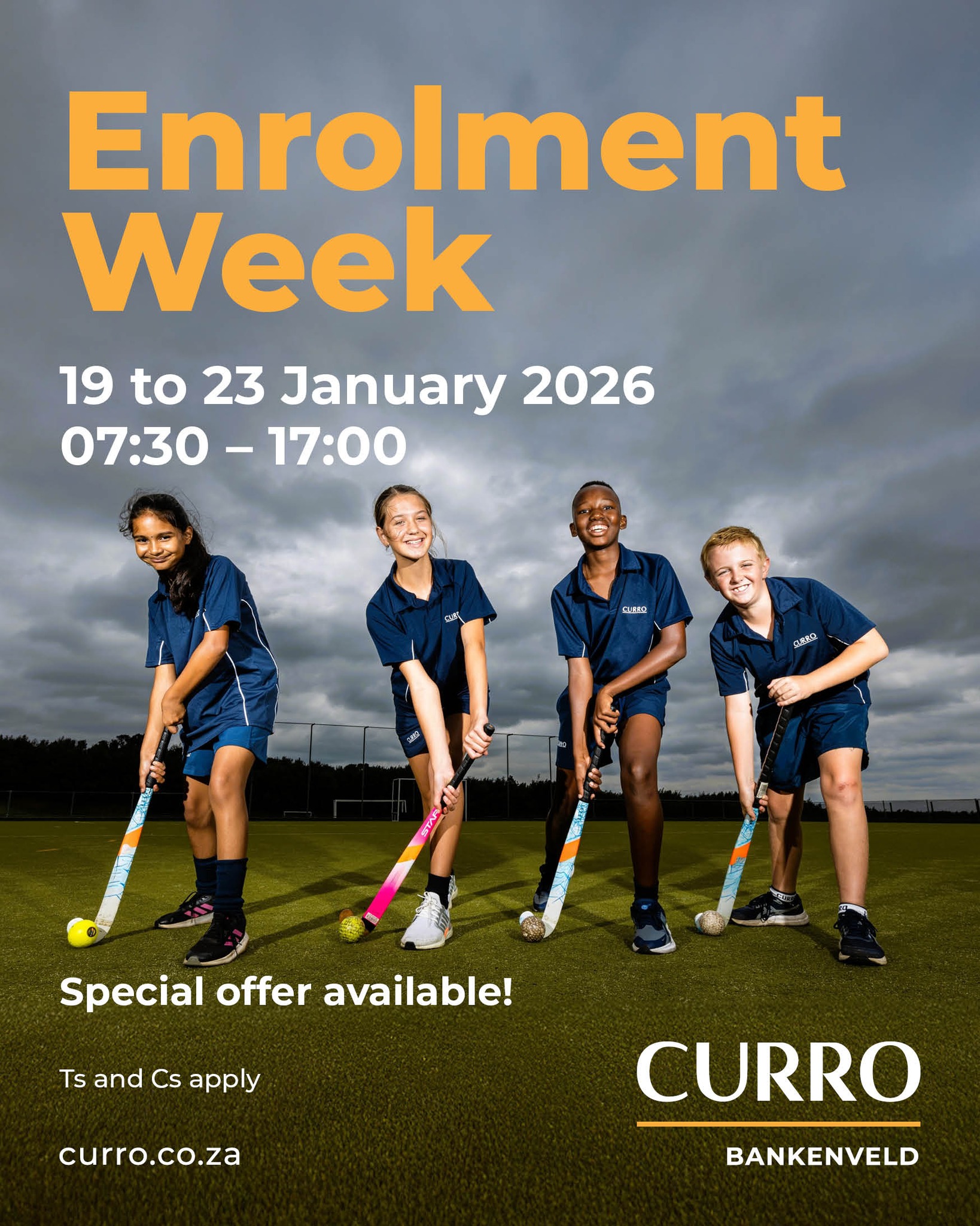 📚 Enrolment Week is here! Join us from... - Curro Bankenveld | Facebook