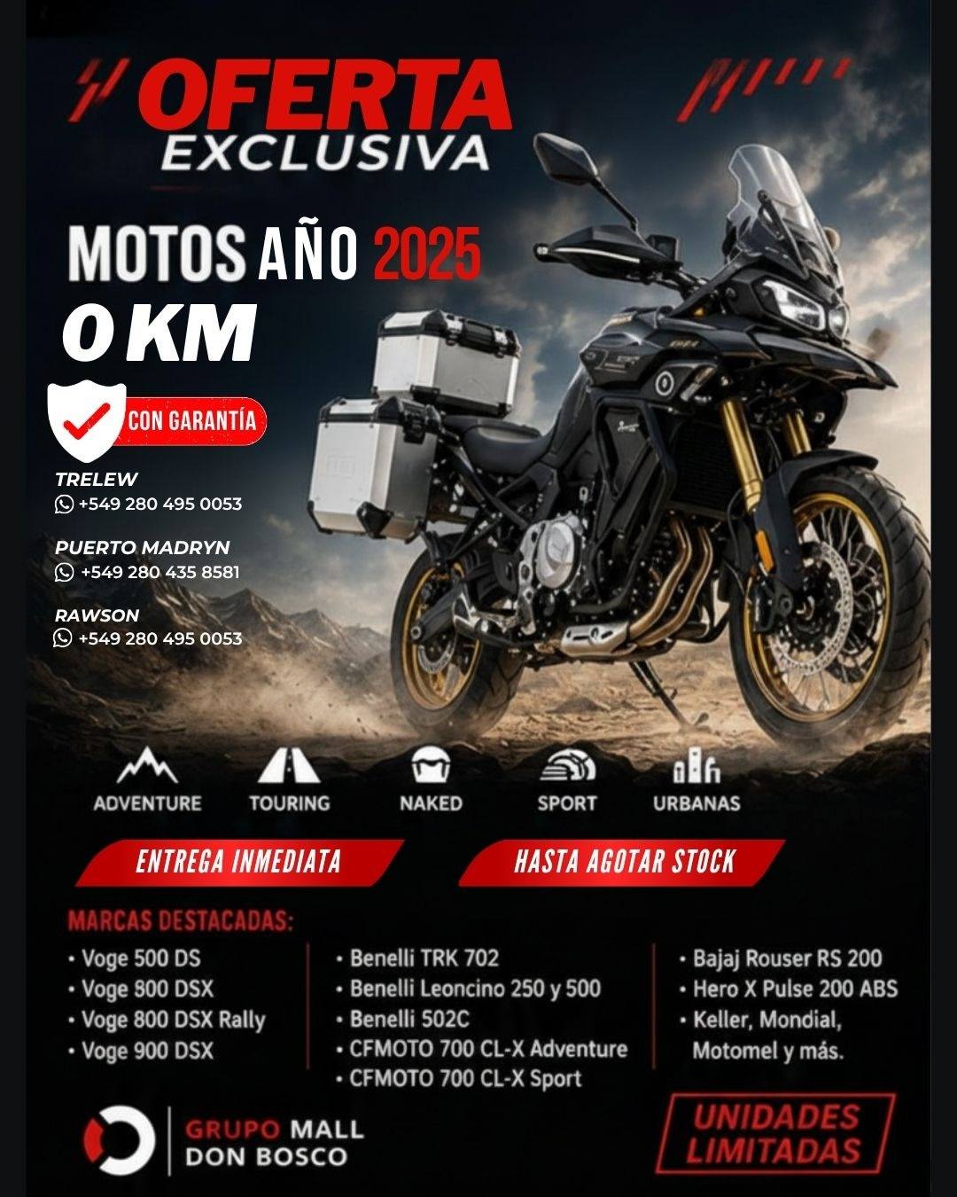 🟢|#PUBLICIDAD @automall.arg 📱 Contacto 📍 Trelew: +549 280 495