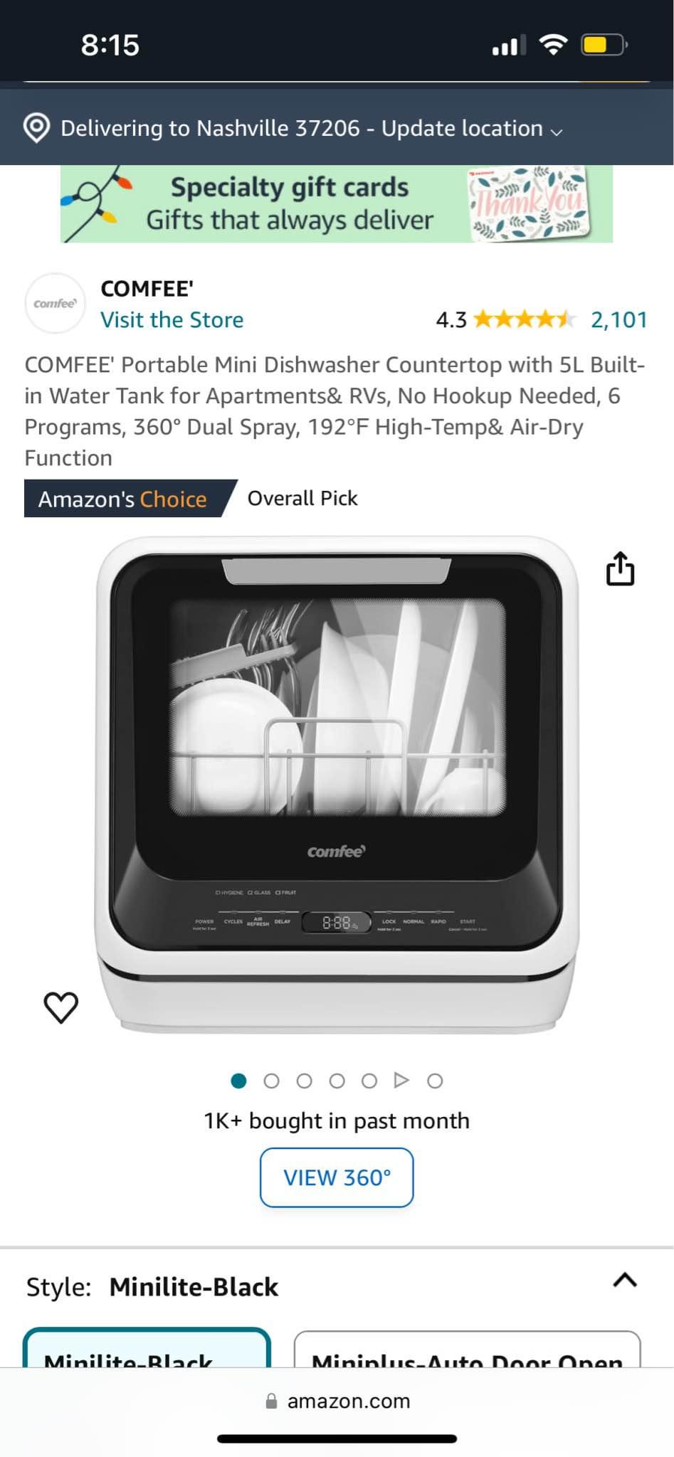 Comfee Countertop Dishwasher Dishwashers Facebook Marketplace