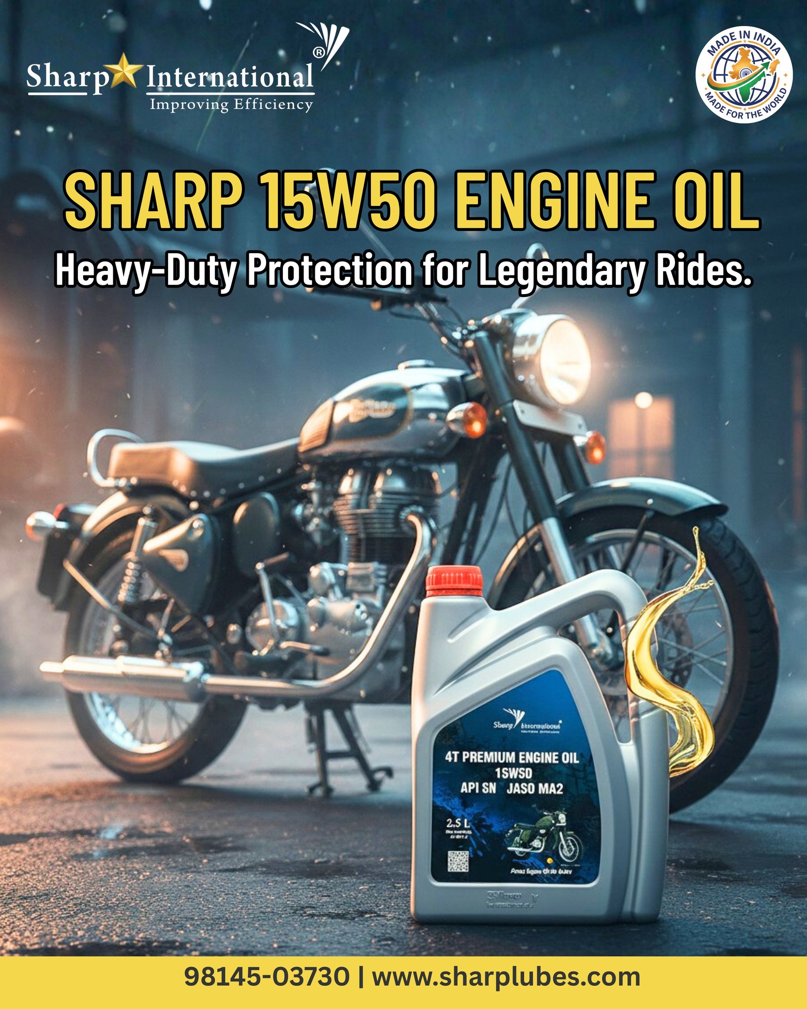 Sharp Lubes - Sharp 15W50 Engine Oil - Heavy Duty... | Facebook