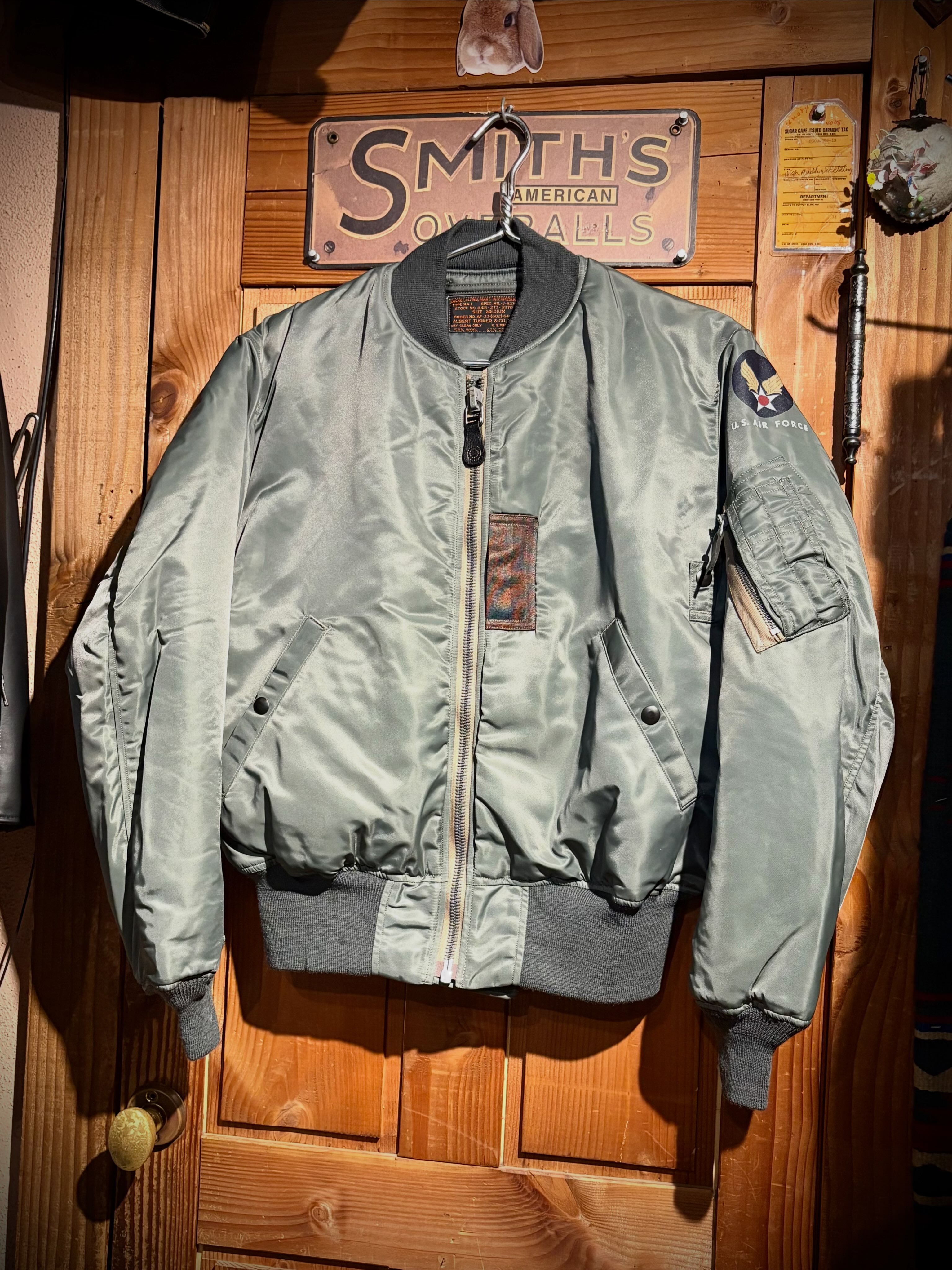 再入荷🔥 BUZZ RICKSON'S Type MA-1 “ALBERT TURNER & CO., INC
