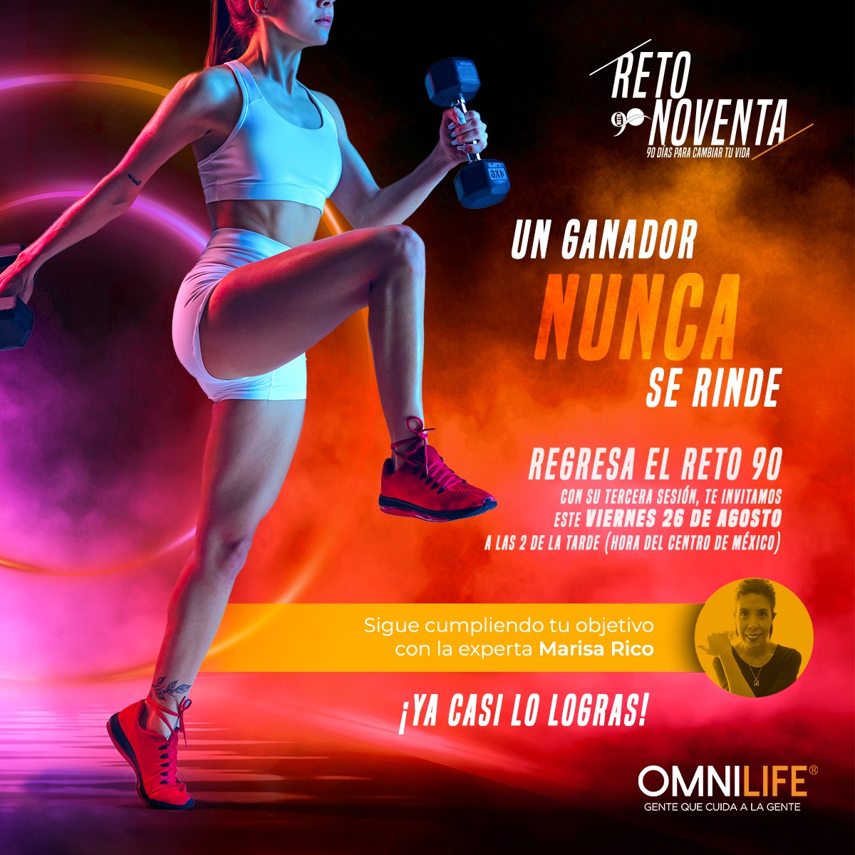 Omnilife México - ¡Un ganador nunca se rinde! Te invitamos a la tercera ...