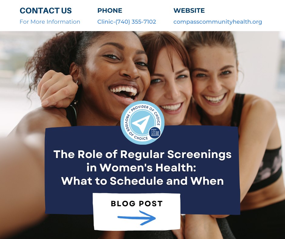Compass - Preventive care plays a powerful role in women’s health. 💗 ...