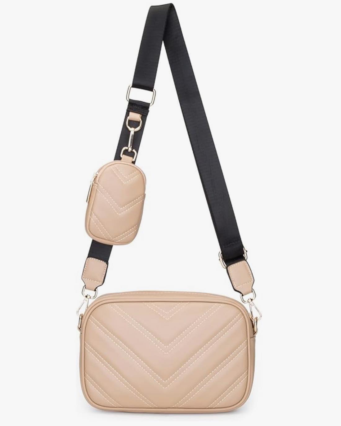 Gladdon Damen Umhängetasche Small - Multifunktionale Clutch Mit Verstellbarem Riemen
