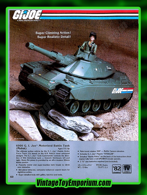 1982 Hasbro Dealer Catalog (pg. 60) - G.I. Joe - Mobat