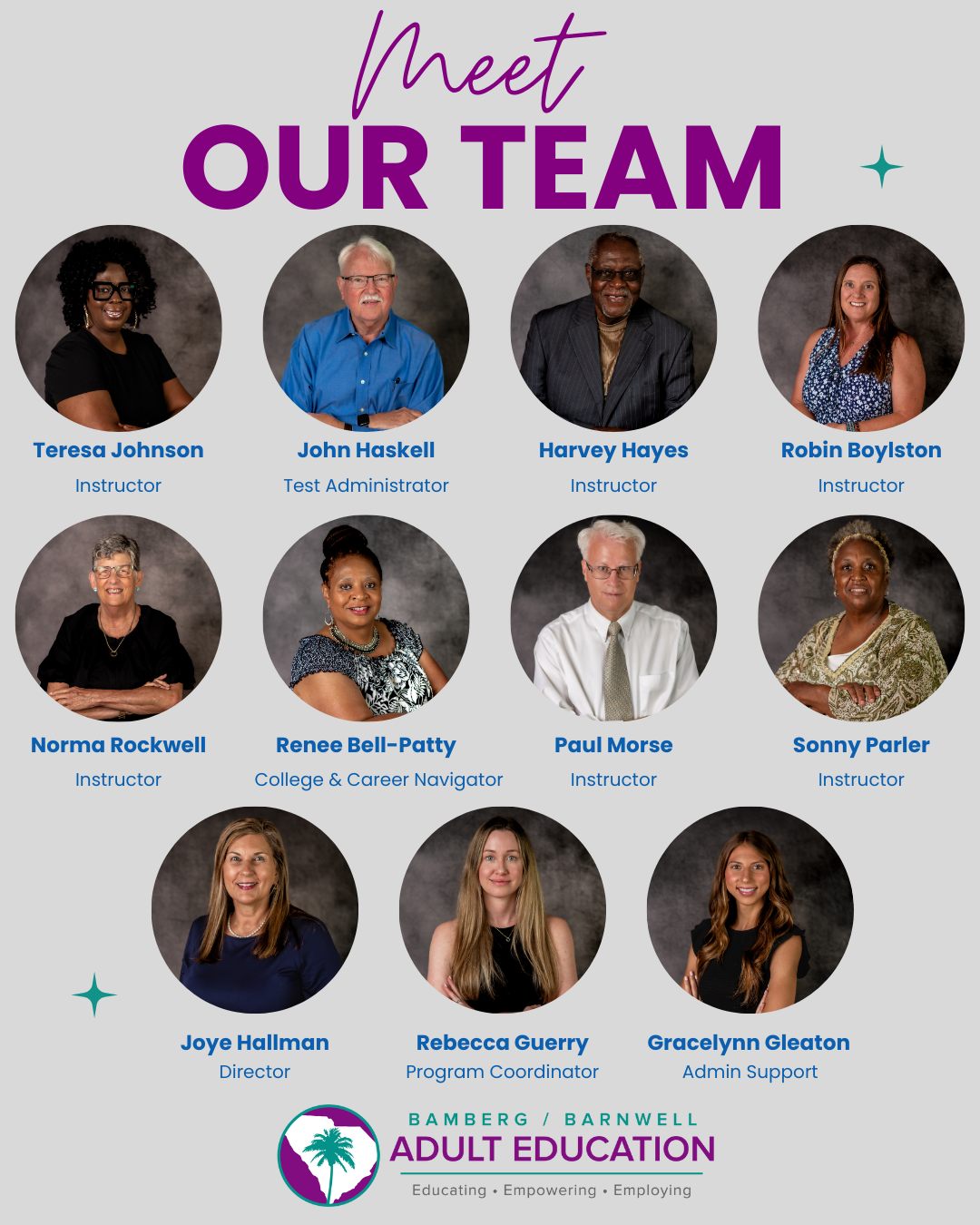 Bamberg - Meet Our Team! Behind every success story is a dedicated ...