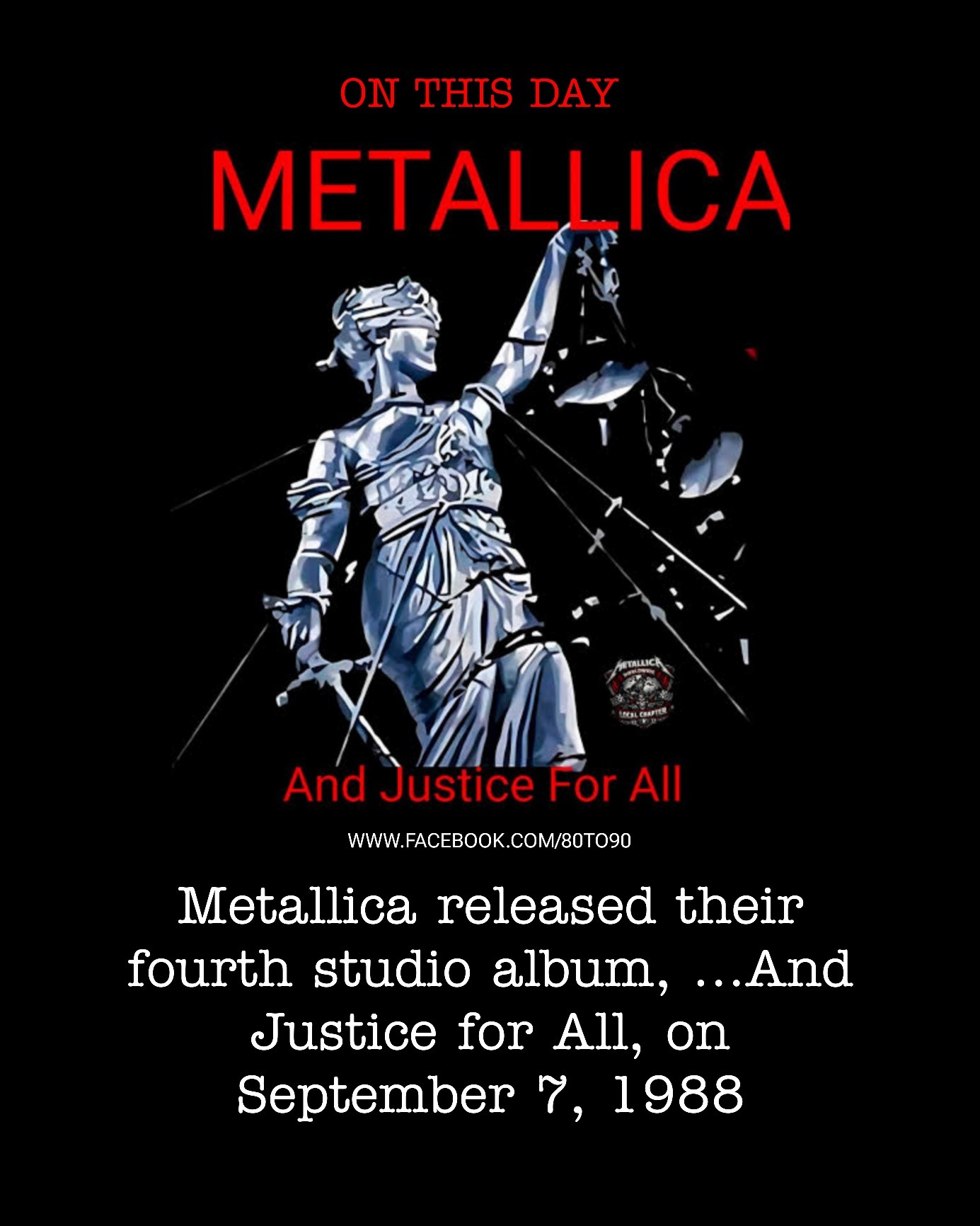 Metallica's And Justice for All 1988 Japanese First Press Edition