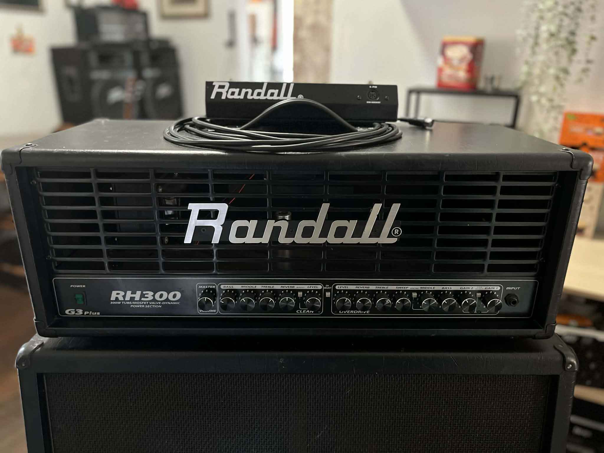 Randall RH300 G3 Plus 300W Amp Head + Footswitch + Mesa Boogie 4x12 ...
