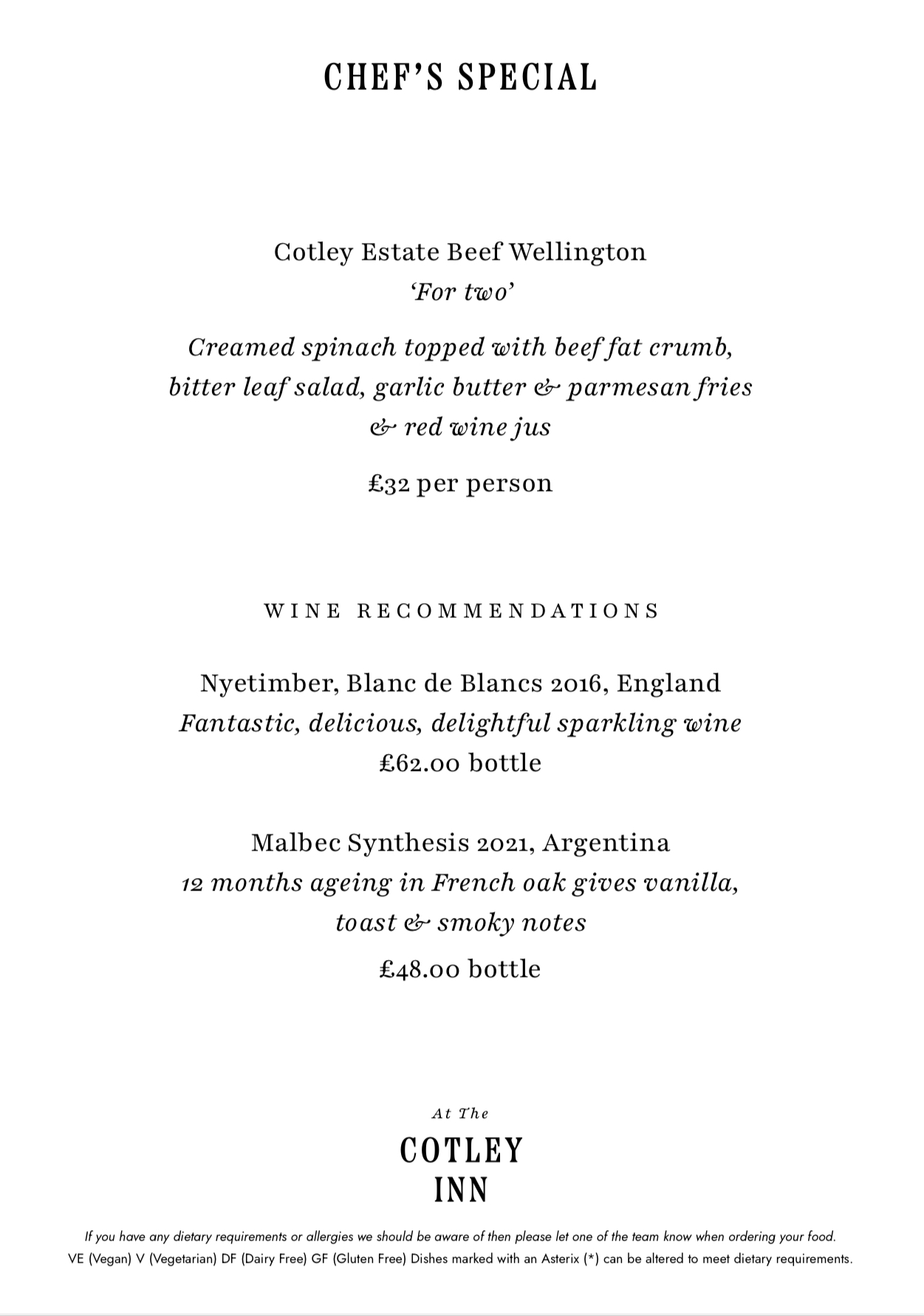The Cotley Inn | Chard