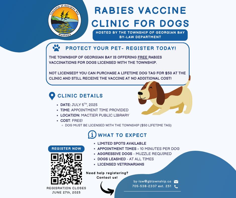 Township - 🐾 FREE Rabies Vaccine Clinic for Dogs!🐶 Hosted by the ...