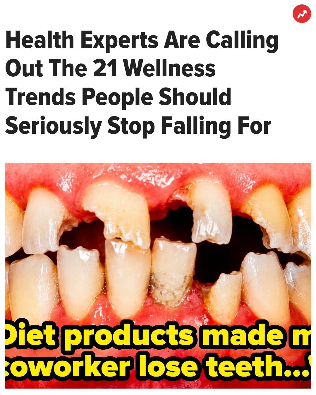 Injecting yourself full of peptides is a truly horrifying trend. You don't have to be a healthcare expert to know that randomly injecting yourself with wellness products is a terrible idea.